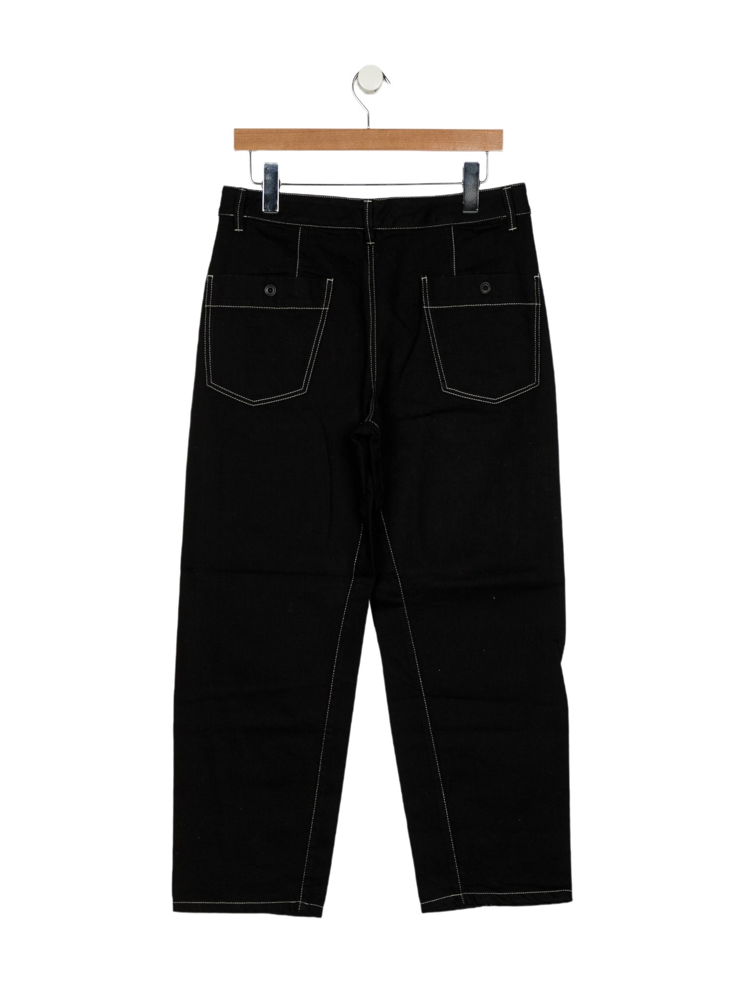 Lemaire High-Rise Straight Leg Jeans