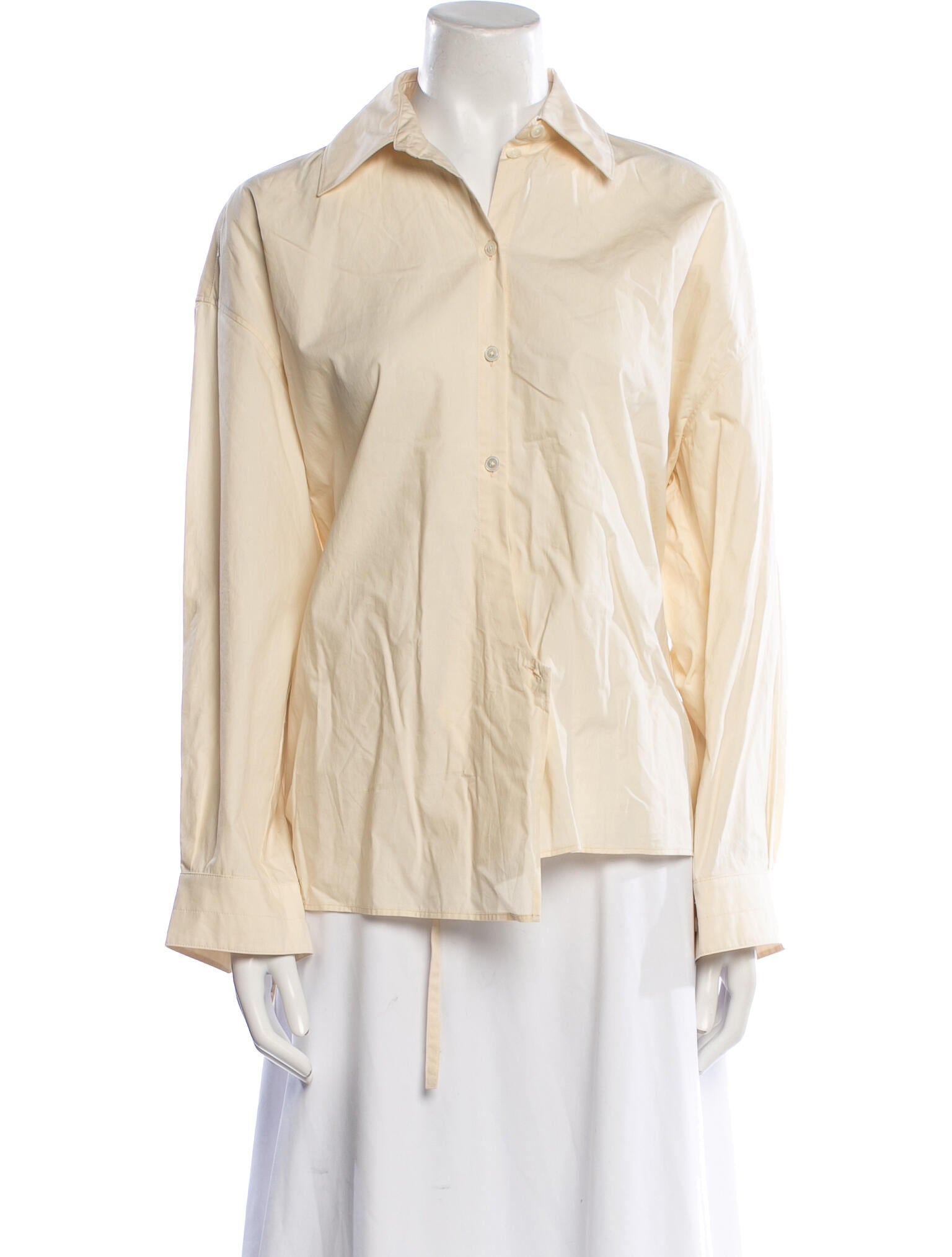 Lemaire Long Sleeve Button-Up Top