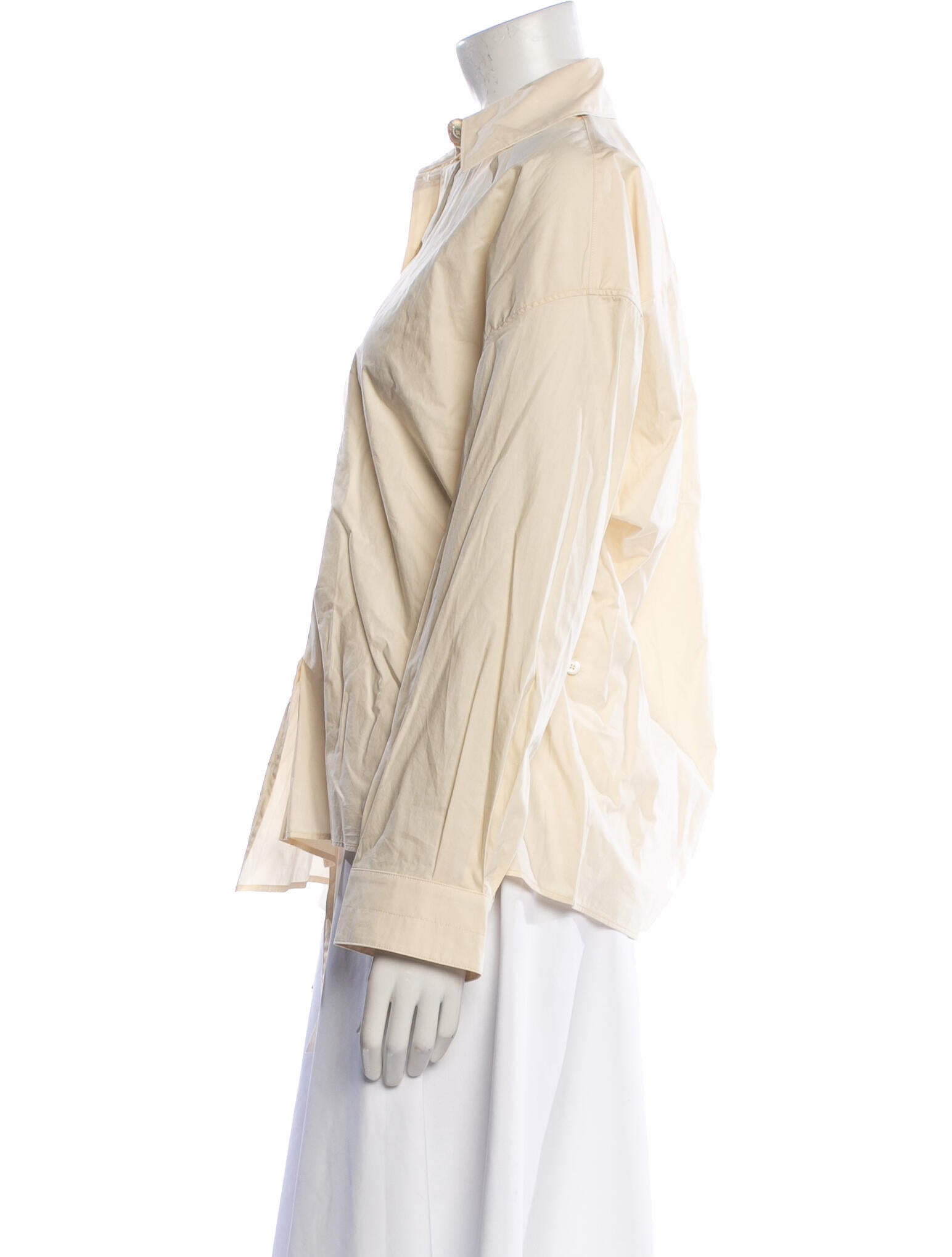 Lemaire Long Sleeve Button-Up Top