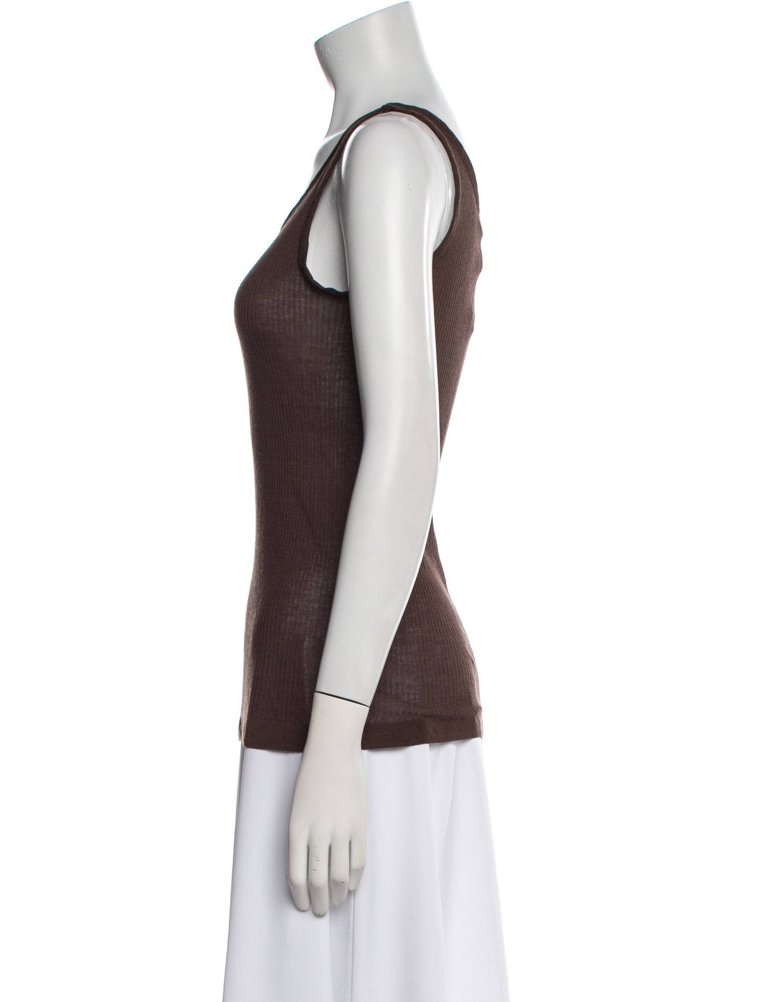 Lemaire Scoop Neck Sleeveless Top