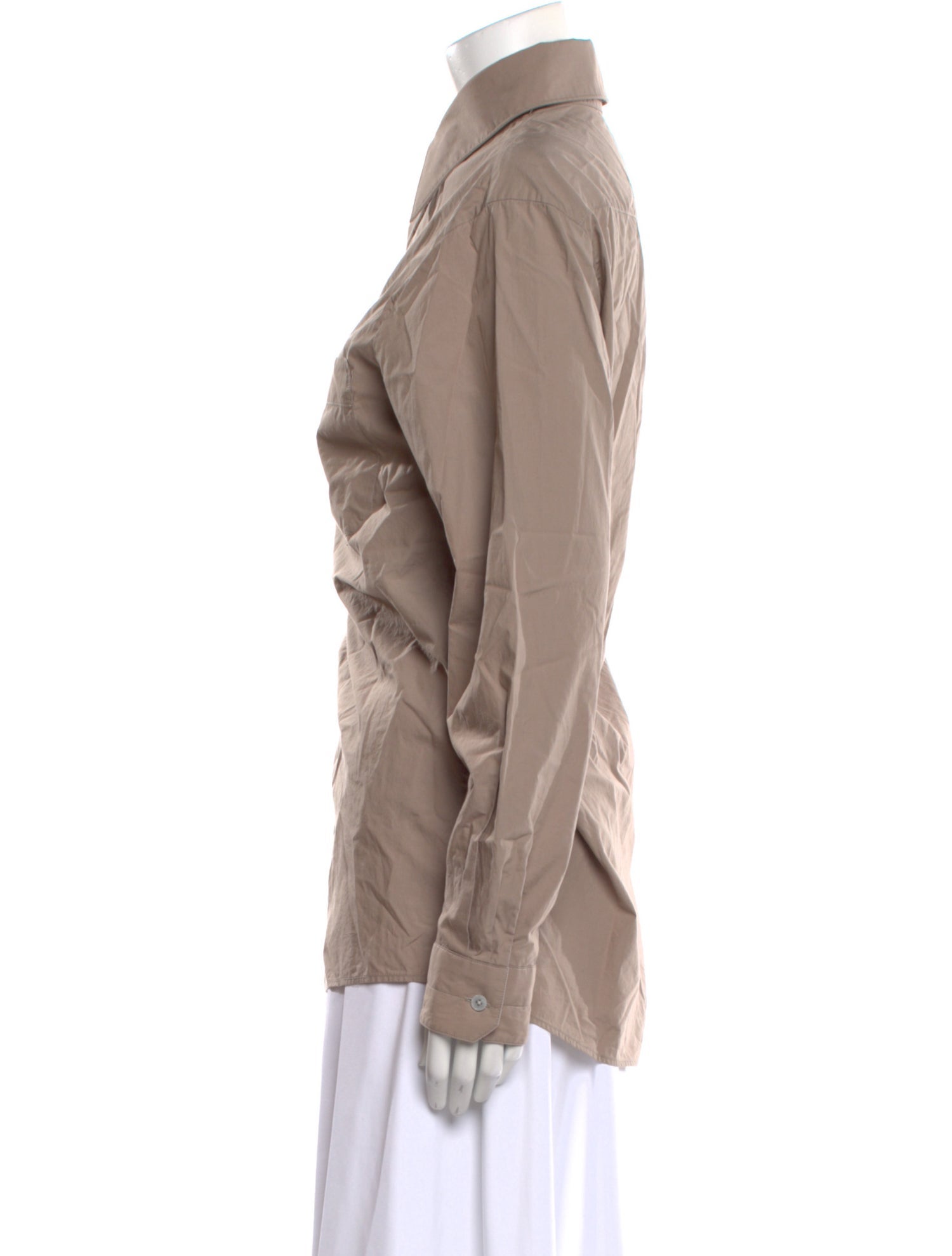 Lemaire Long Sleeve Button-Up Top