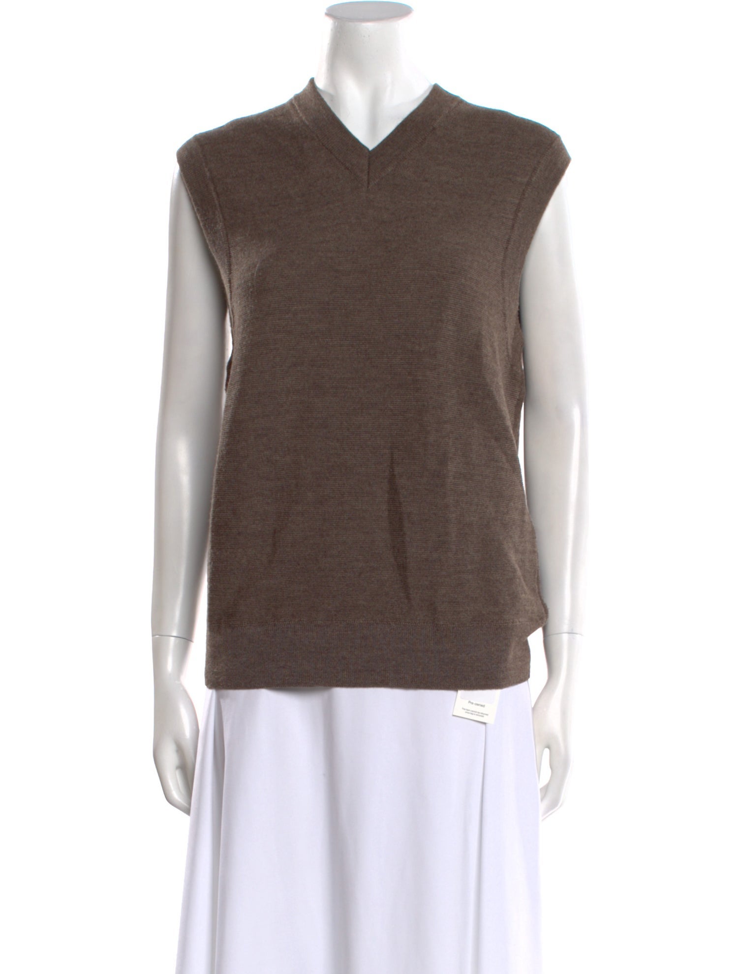 Lemaire Merino Wool V-Neck Sweater