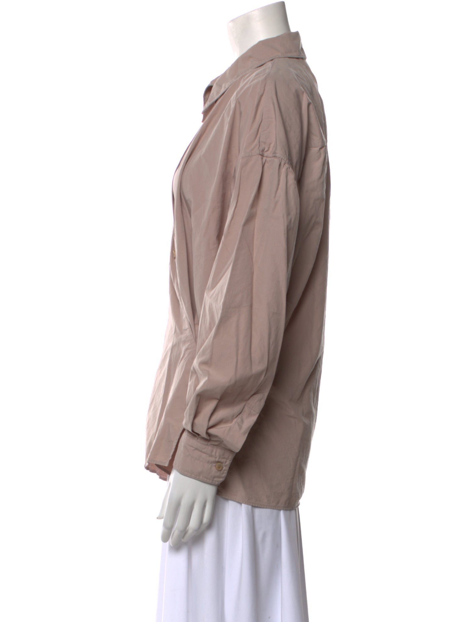 Lemaire Long Sleeve Button-Up Top