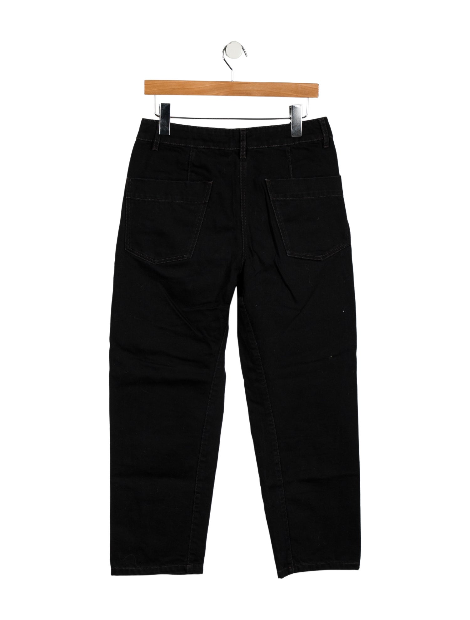 Lemaire High-Rise Straight Leg Jeans