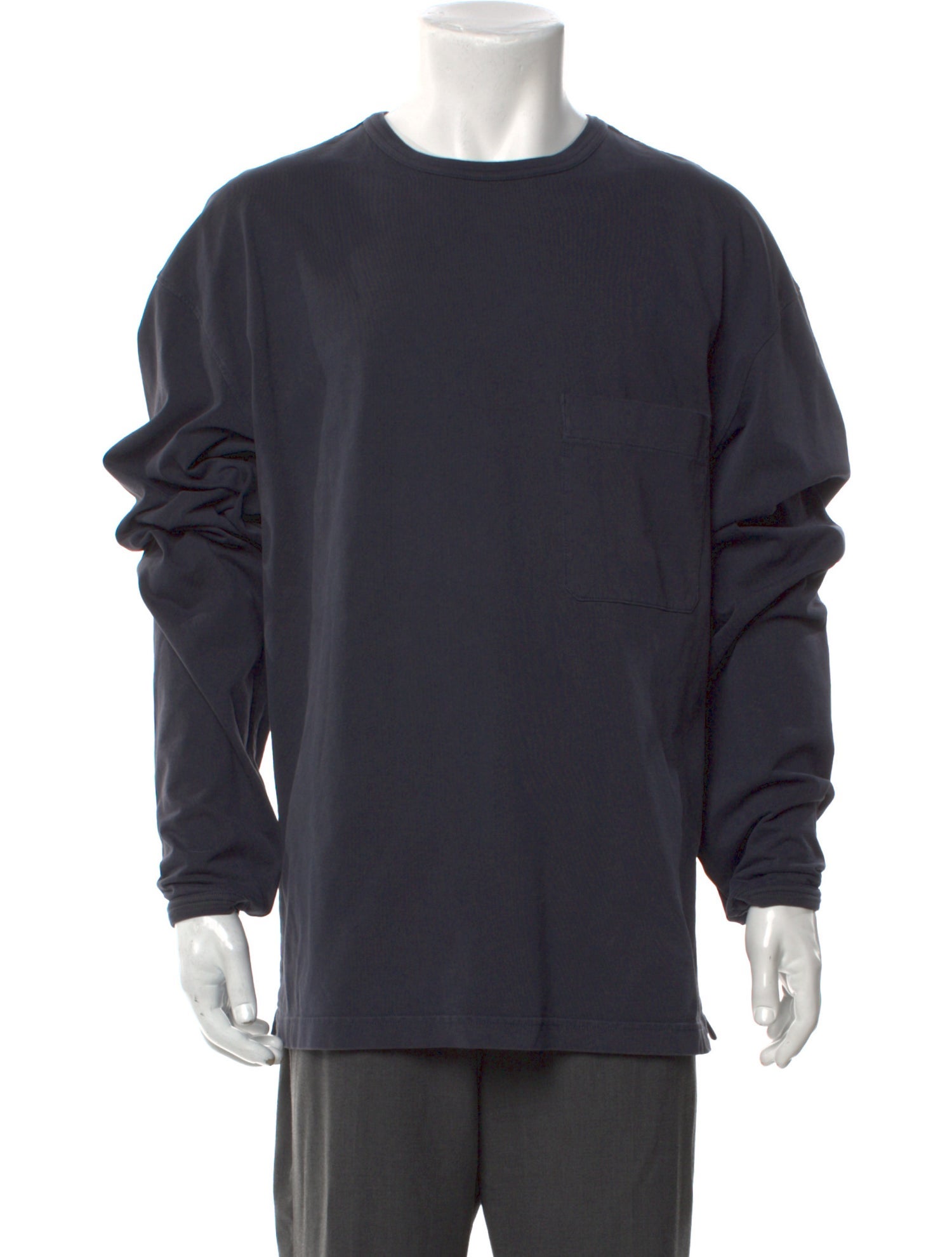 Lemaire Crew Neck Long Sleeve T-Shirt