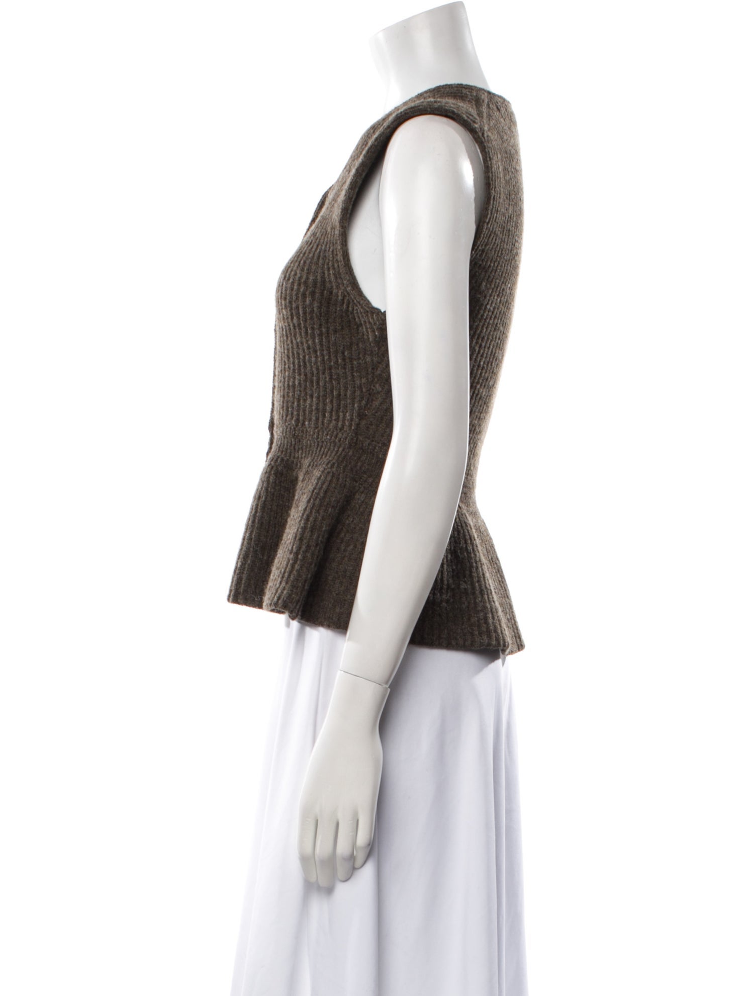 Lemaire Wool V-Neck Sweater