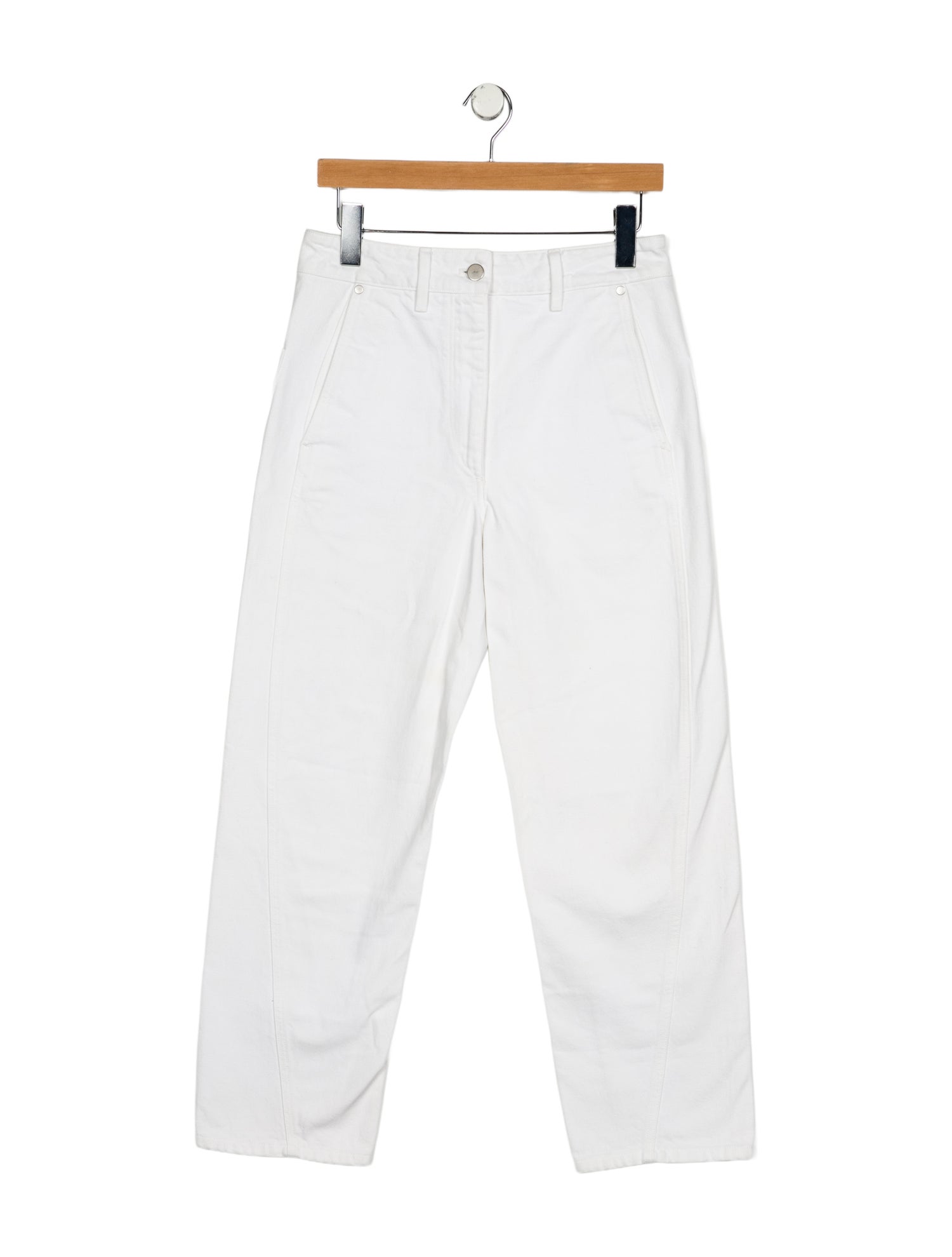 Lemaire High-Rise Straight Leg Jeans