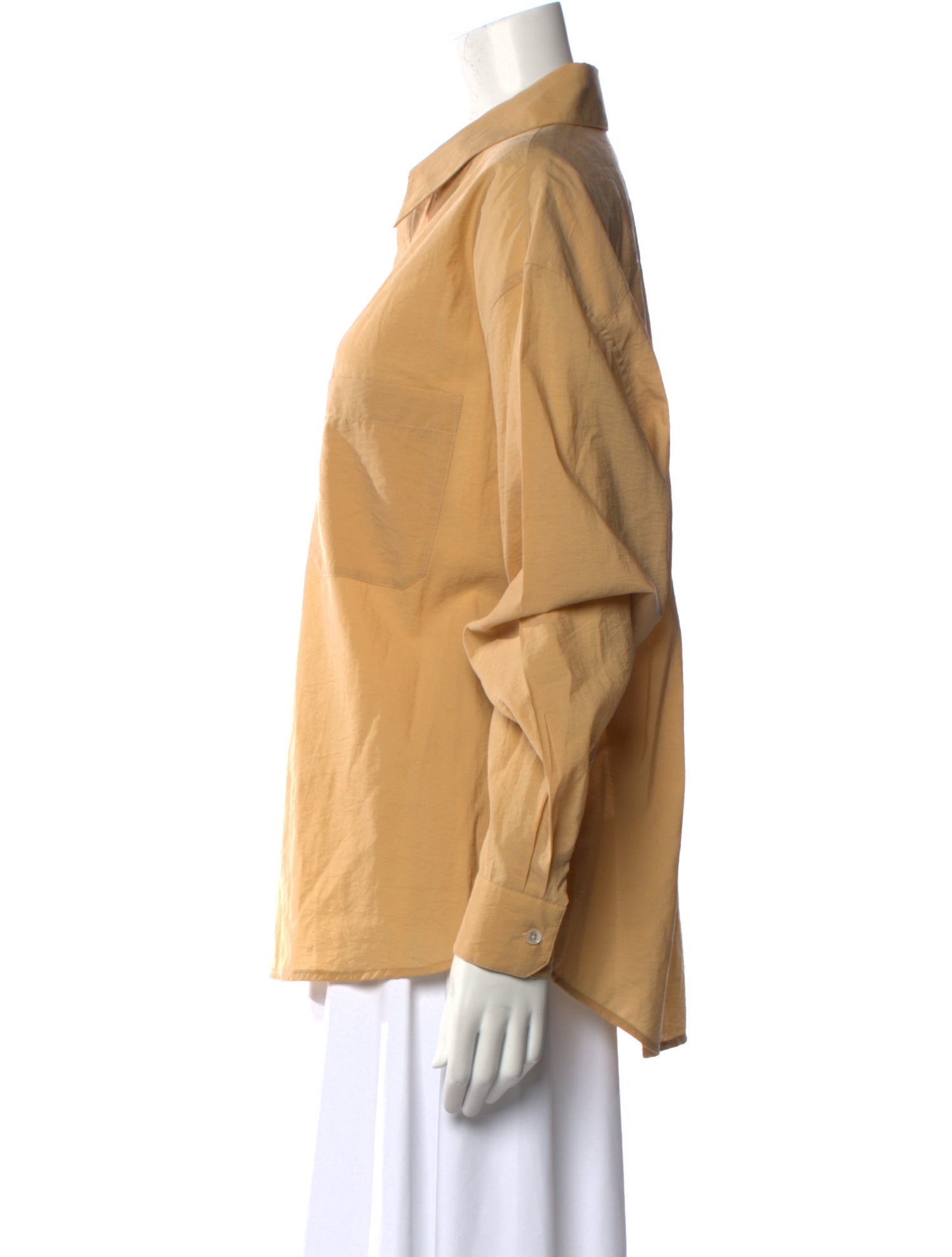 Lemaire Long Sleeve Button-Up Top