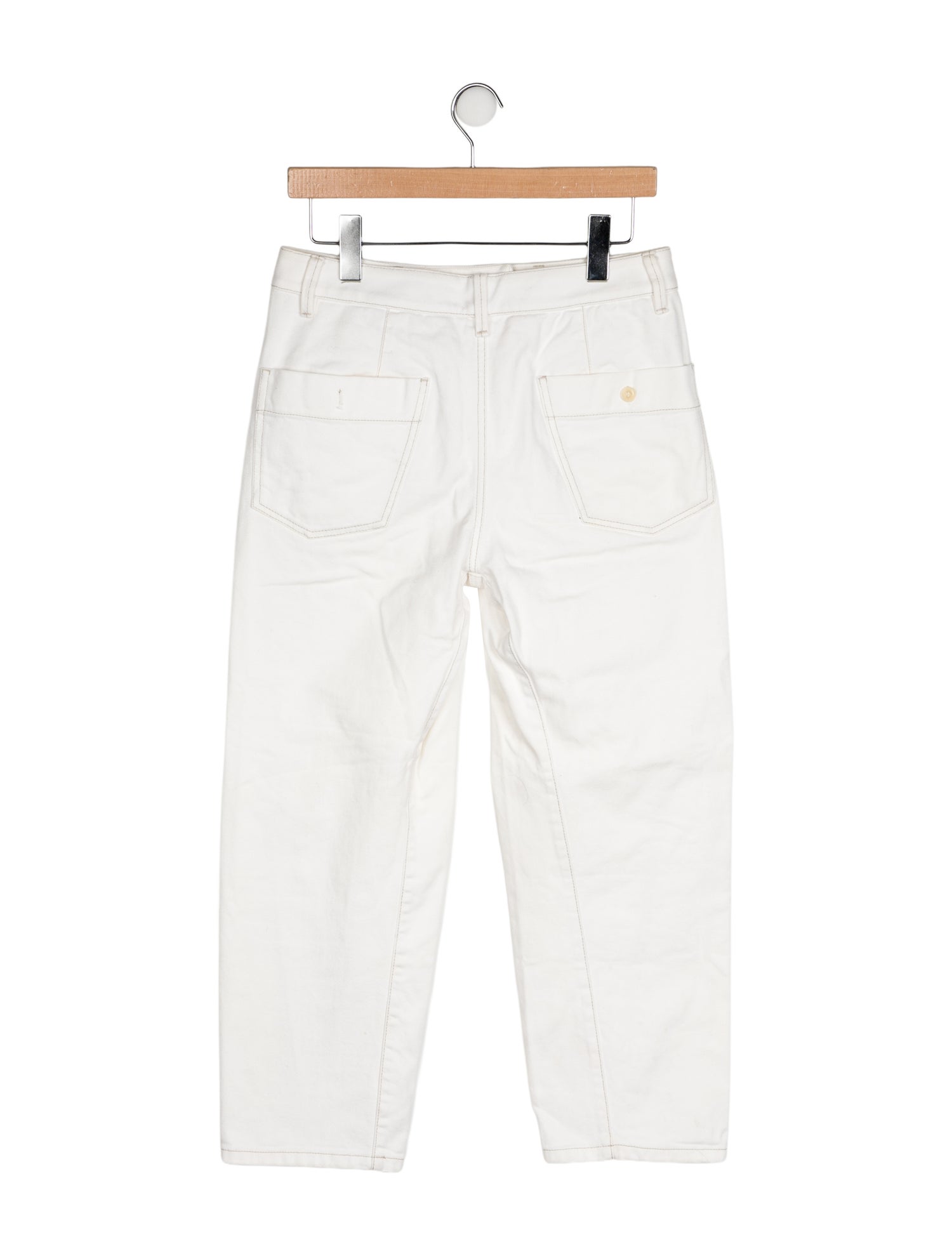 Lemaire High-Rise Straight Leg Jeans