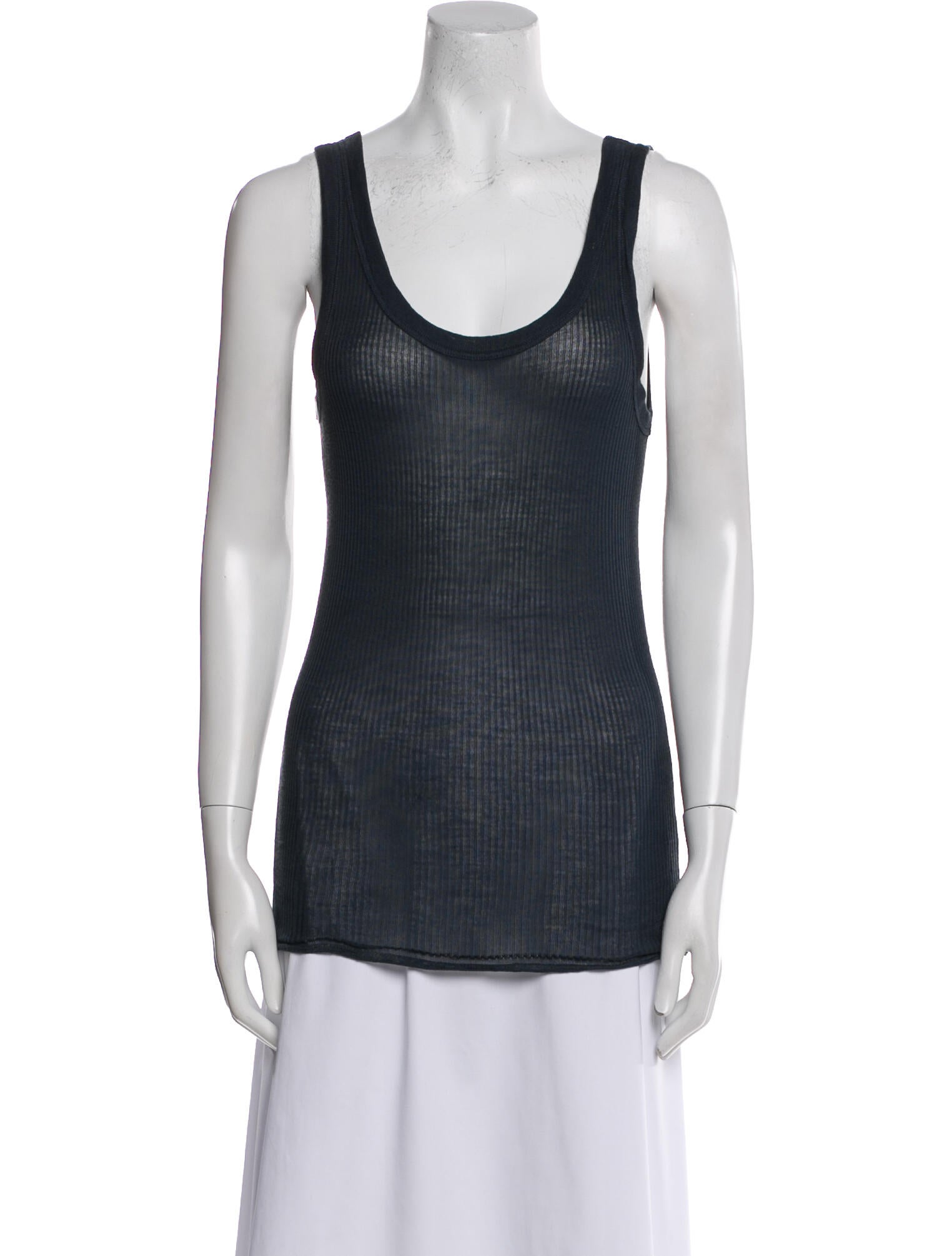 Lemaire Silk Scoop Neck Top