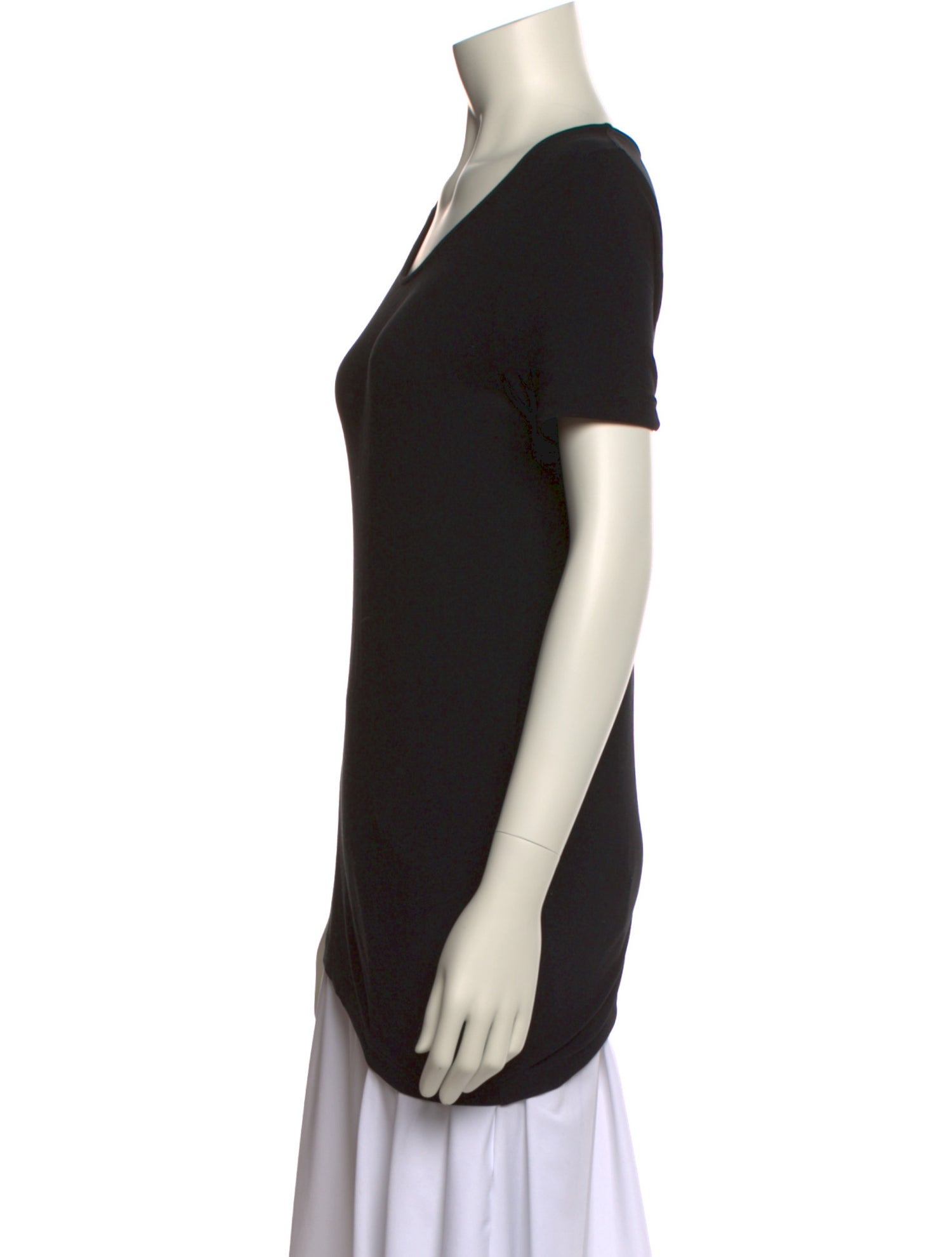 Lemaire Scoop Neck Short Sleeve T-Shirt