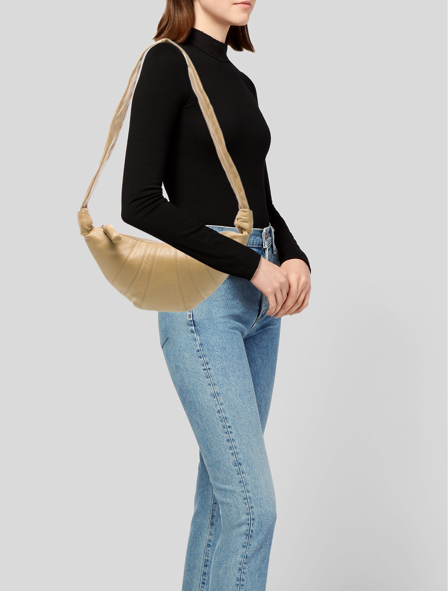 Lemaire Leather Croissant Small