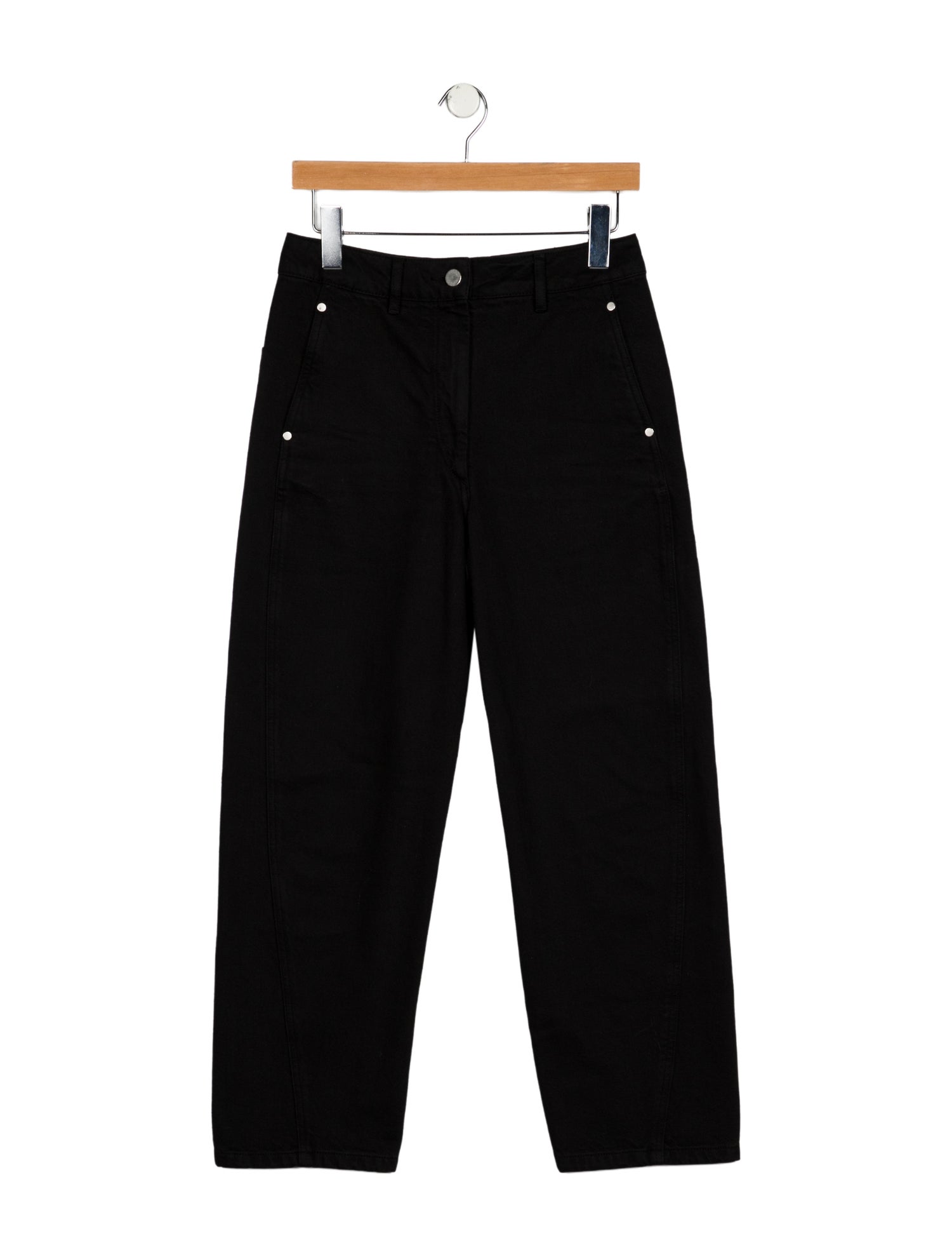 Lemaire High-Rise Straight Leg Jeans