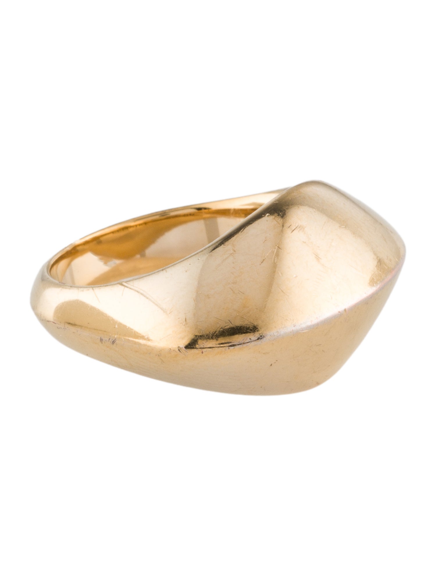 Lemaire Sculptural Drop Cocktail Ring