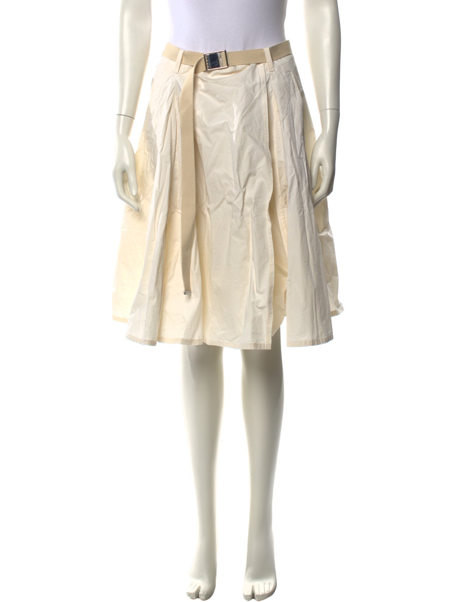 Lemaire Linen Knee-Length Skirt