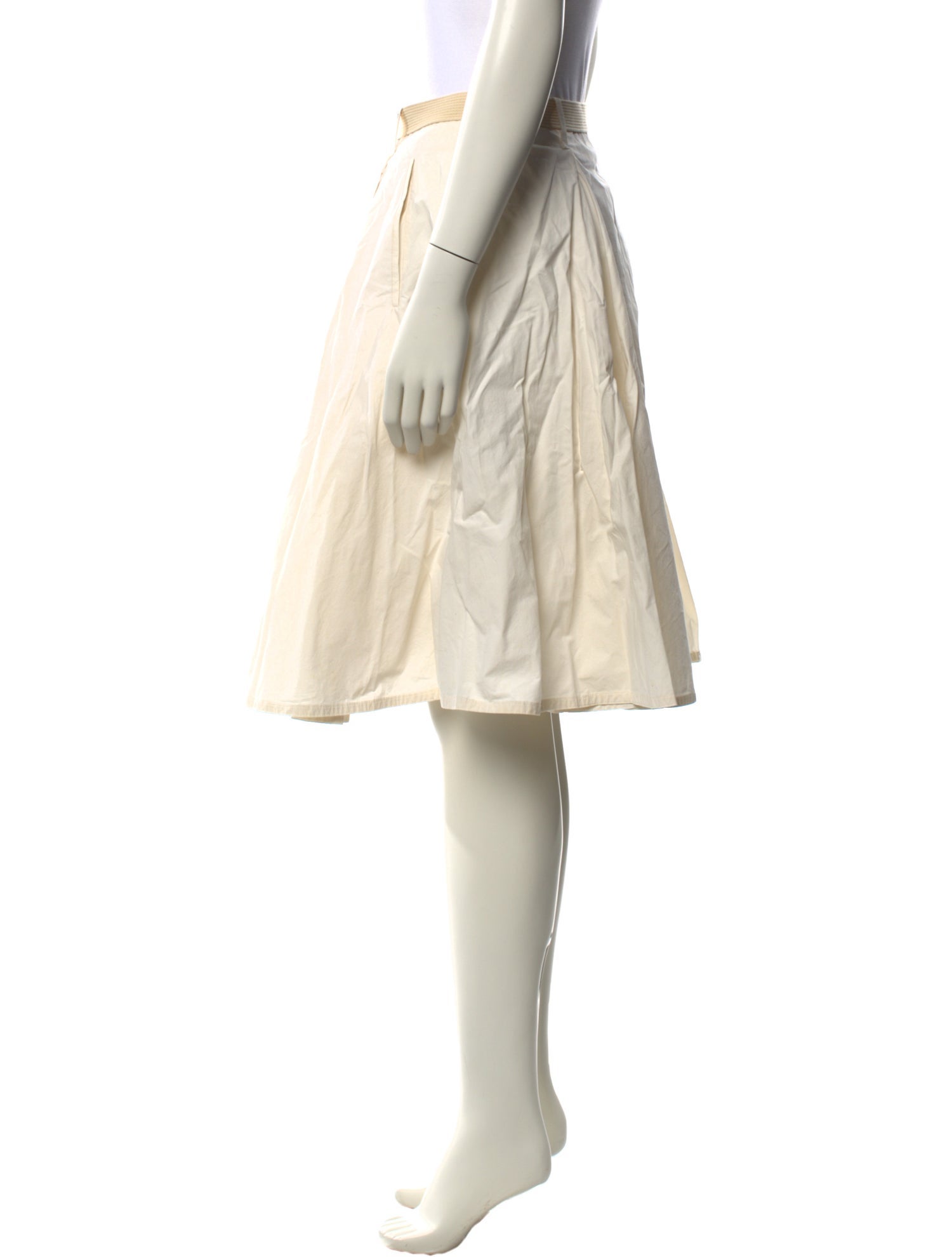 Lemaire Linen Knee-Length Skirt