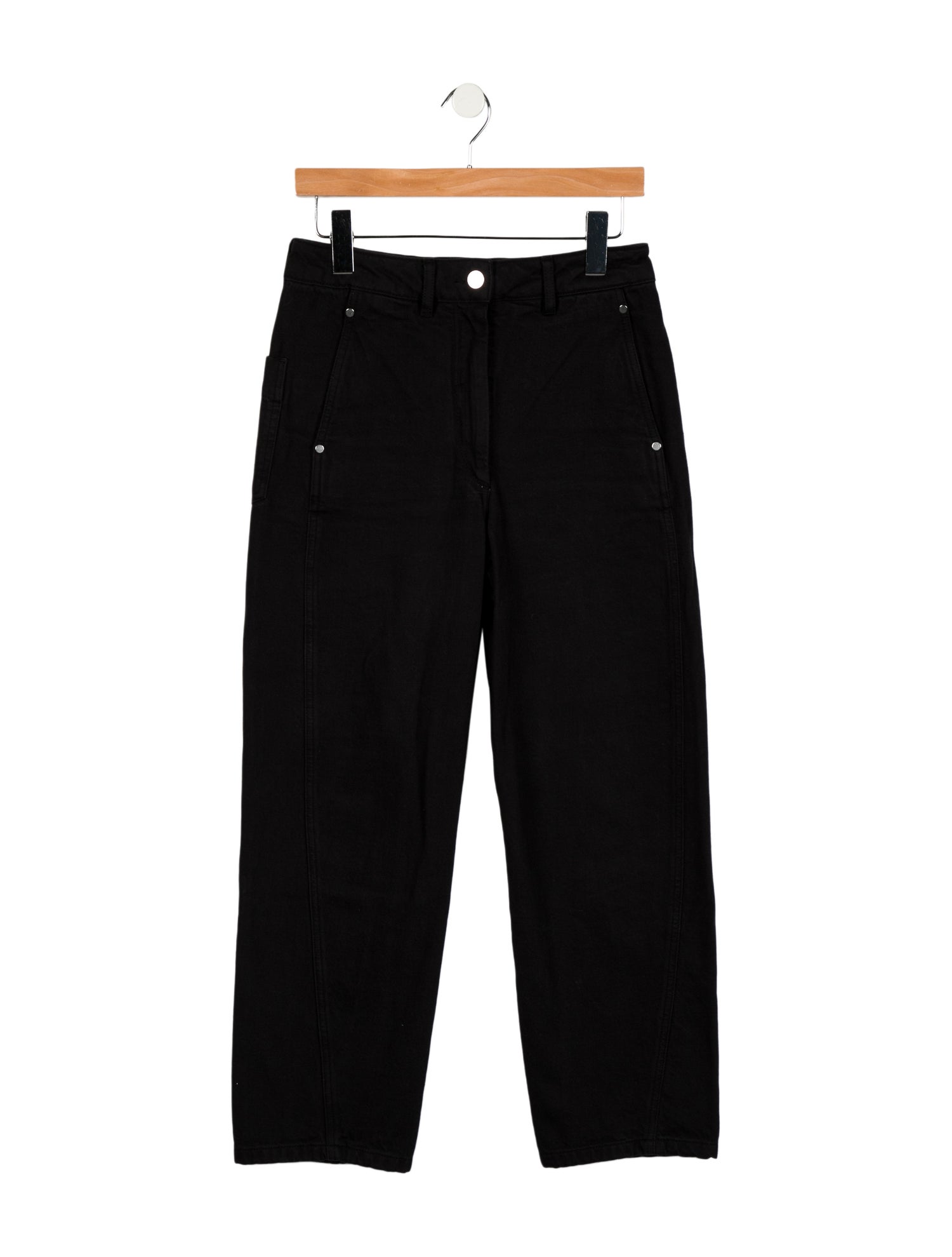 Lemaire High-Rise Straight Leg Jeans