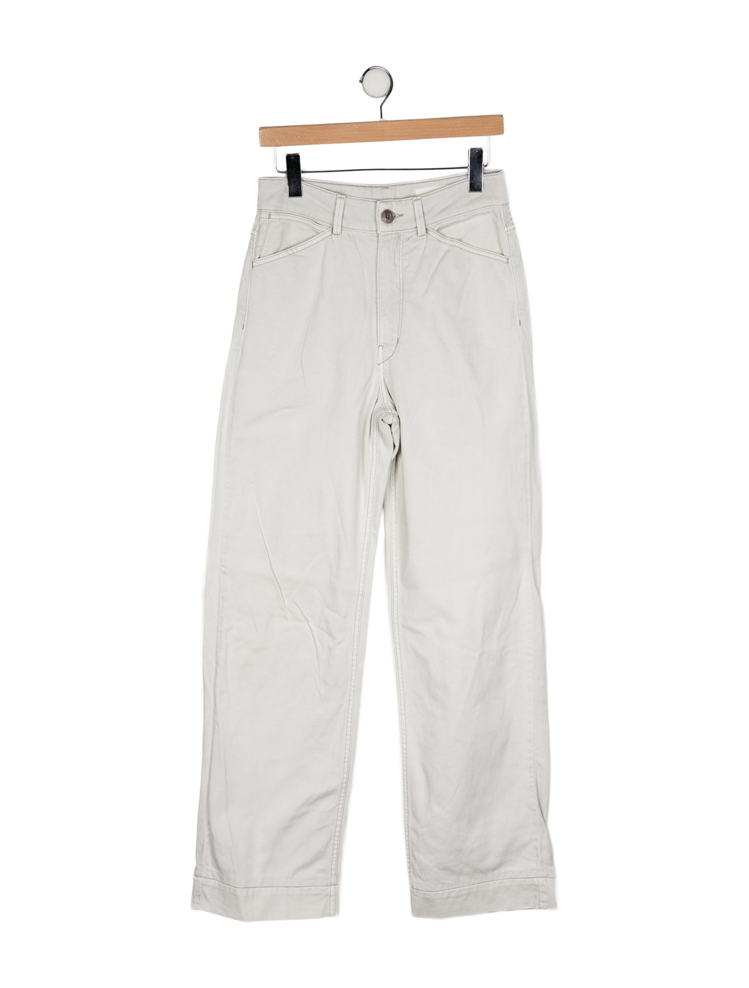 Lemaire High-Rise Wide Leg Jeans