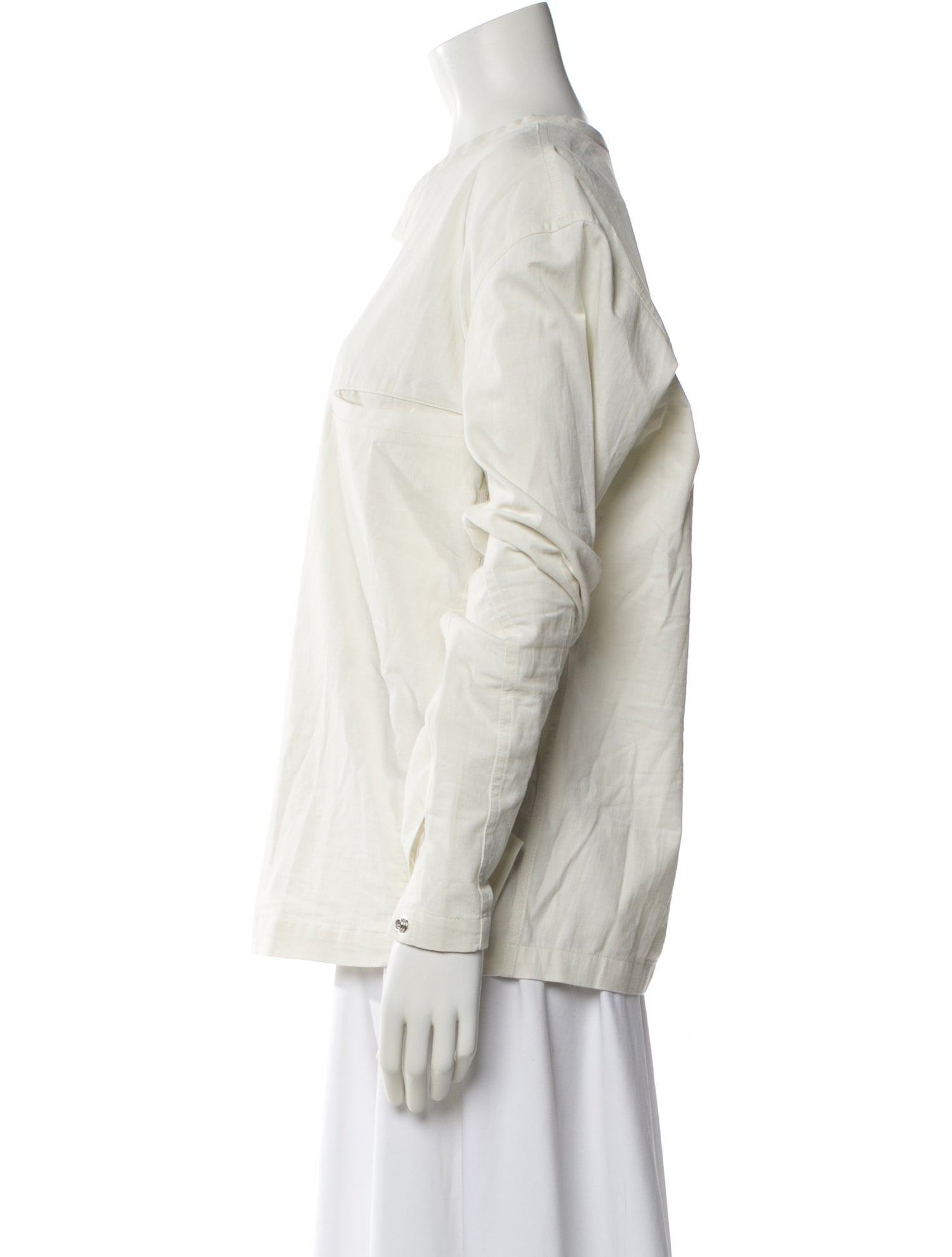 Lemaire Crew Neck Long Sleeve Sweatshirt