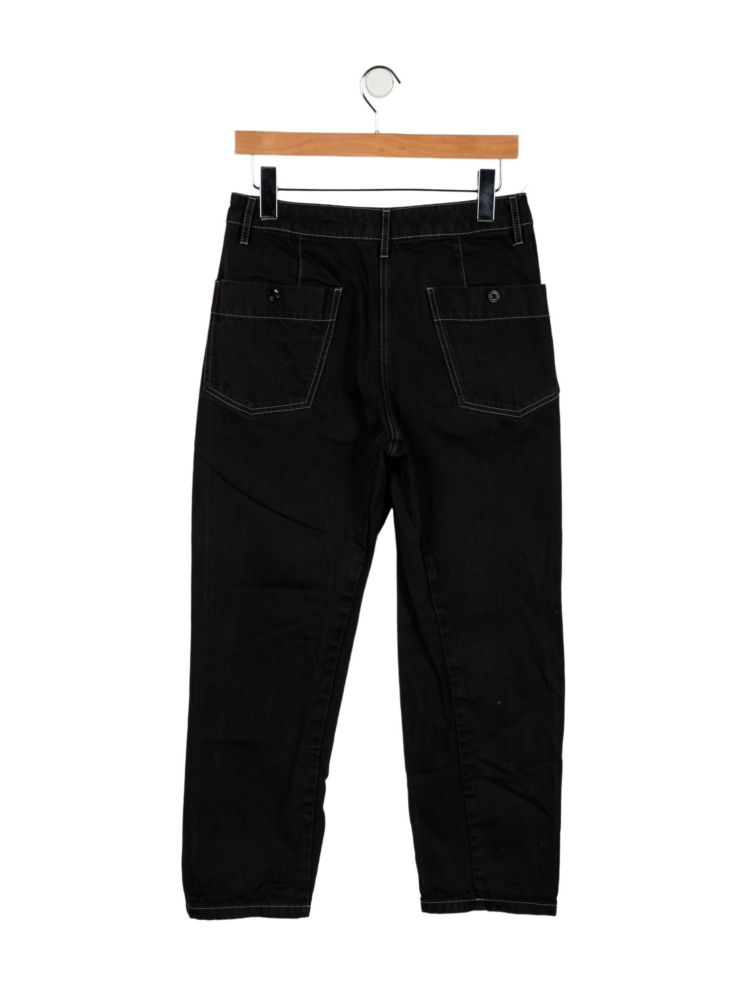 Lemaire High-Rise Straight Leg Jeans