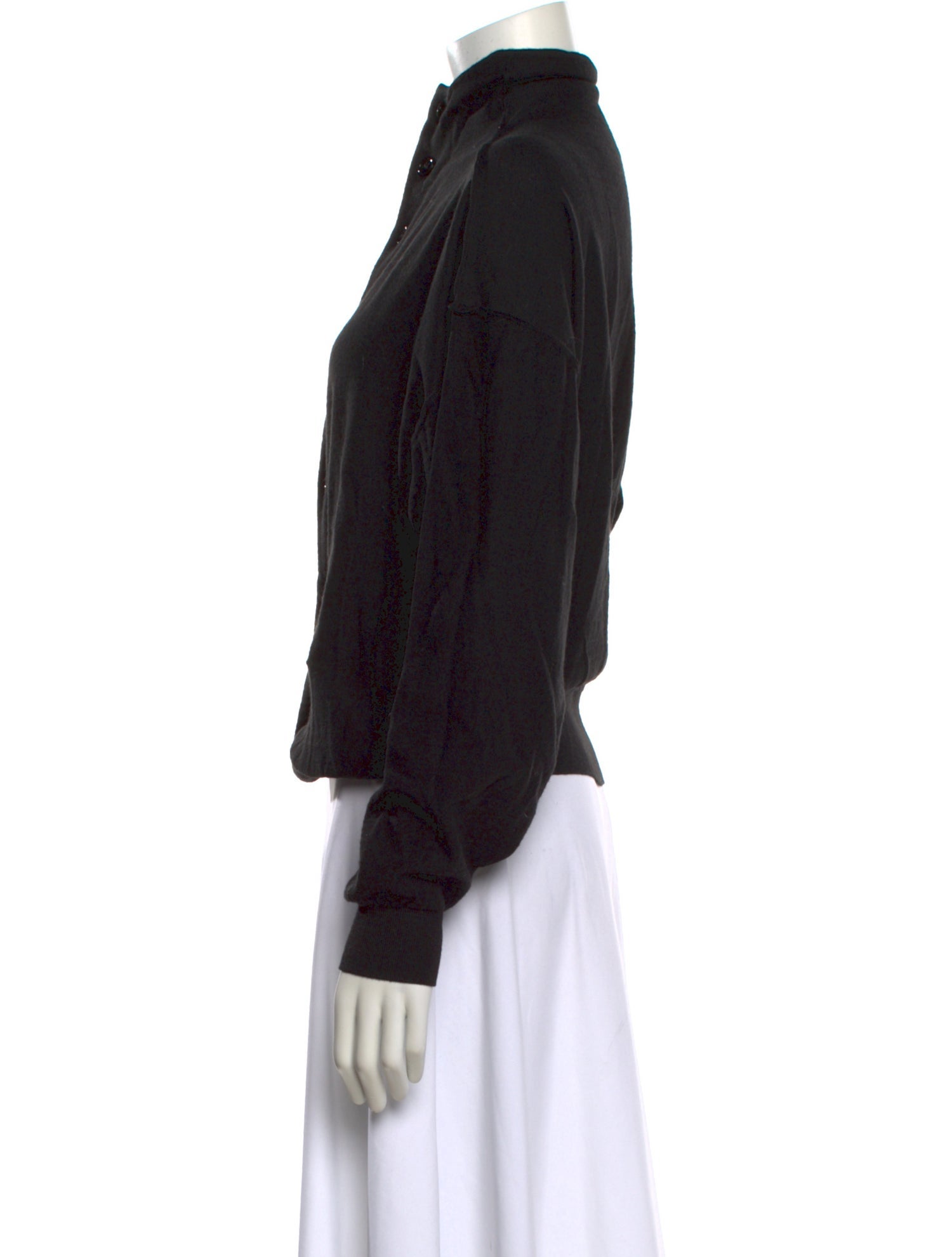 Lemaire Merino Wool Mock Neck Sweater