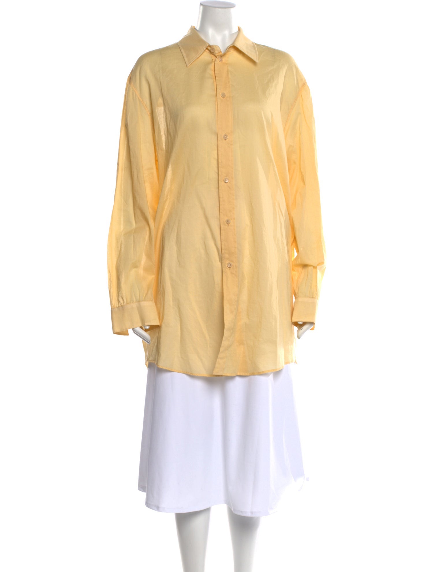 Lemaire Long Sleeve Button-Up Top