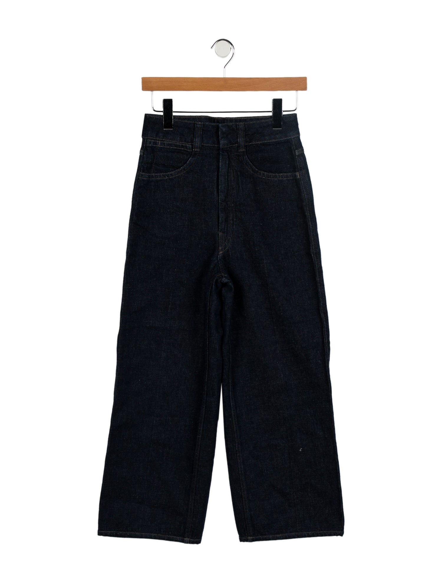 Lemaire High-Rise Wide Leg Jeans