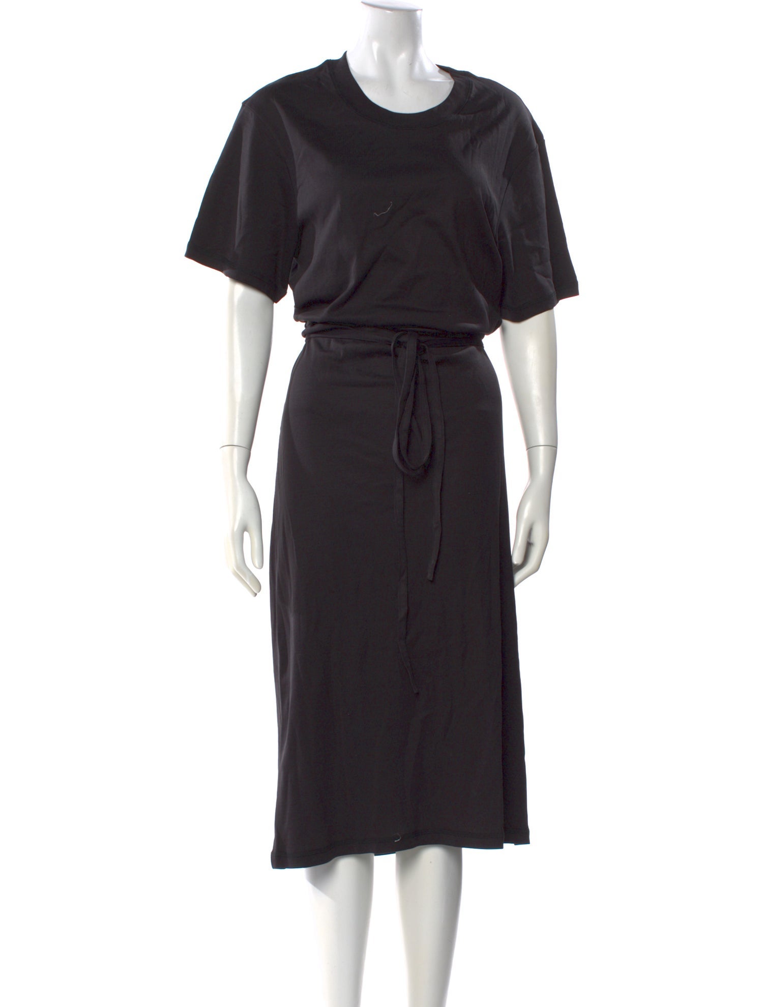 Lemaire Crew Neck Midi Length Dress
