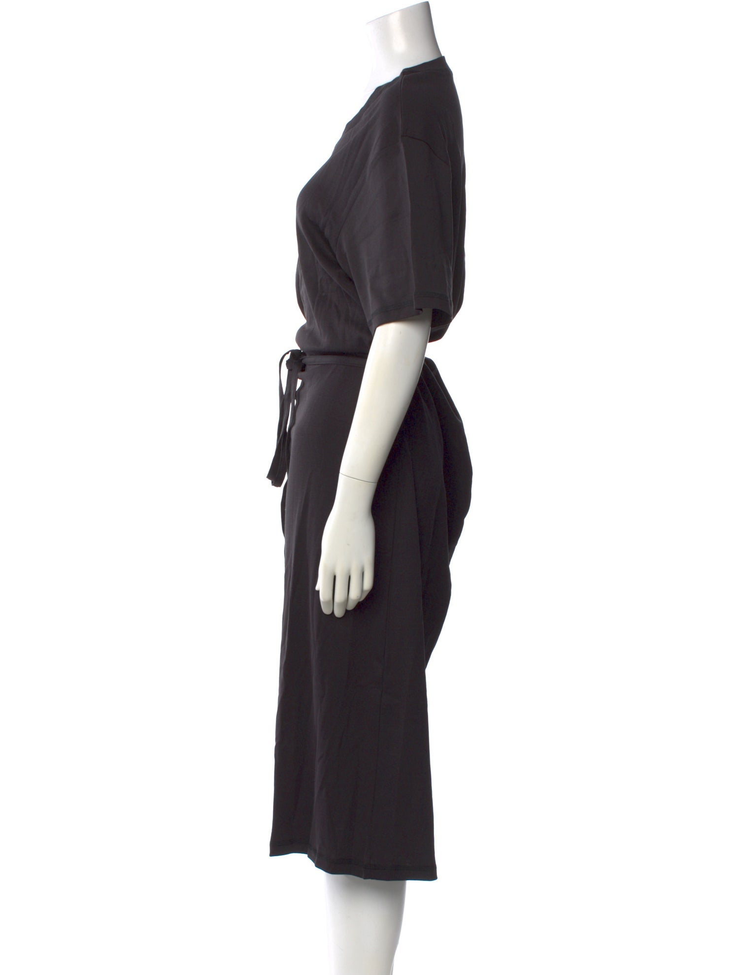 Lemaire Crew Neck Midi Length Dress