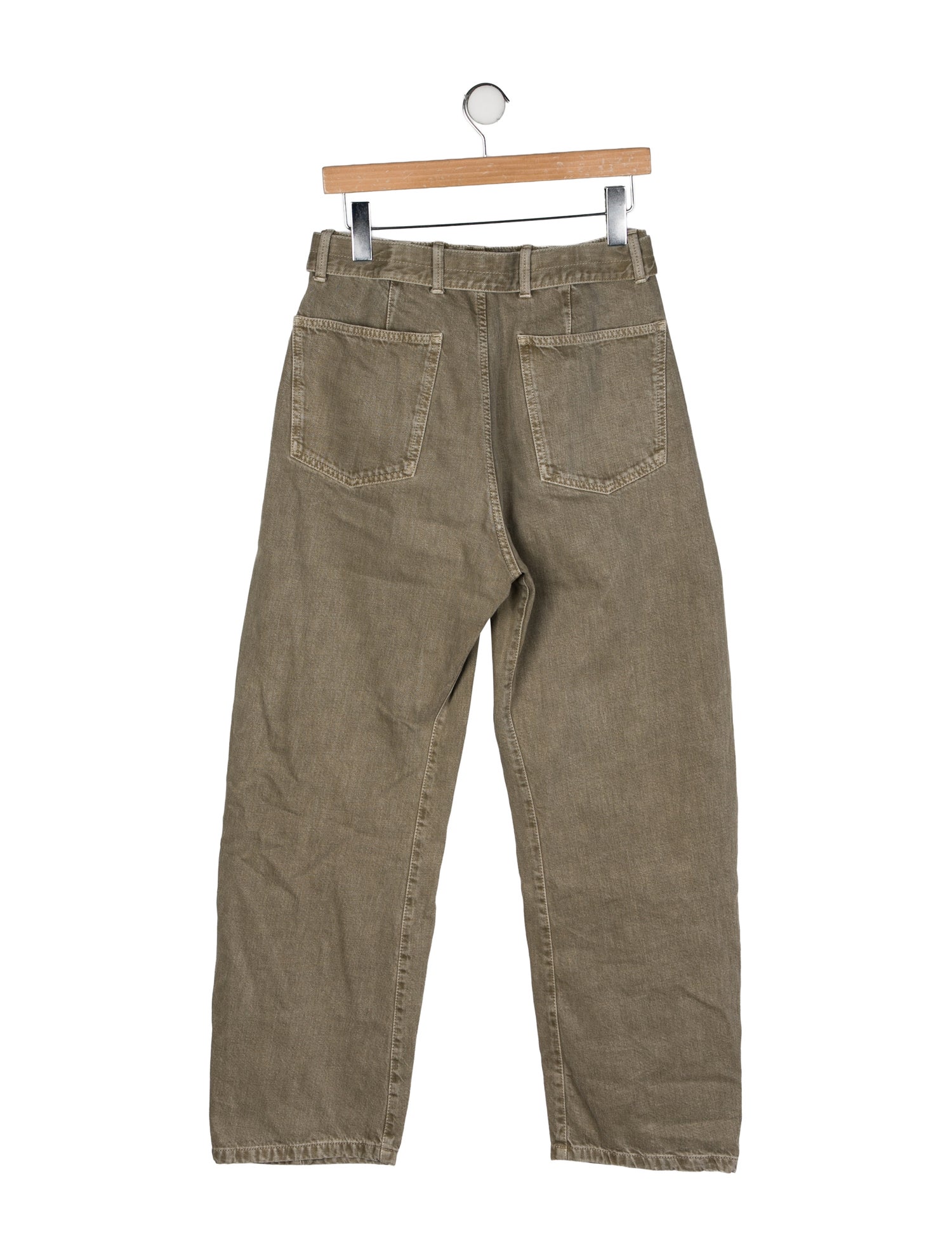 Lemaire High-Rise Wide Leg Jeans