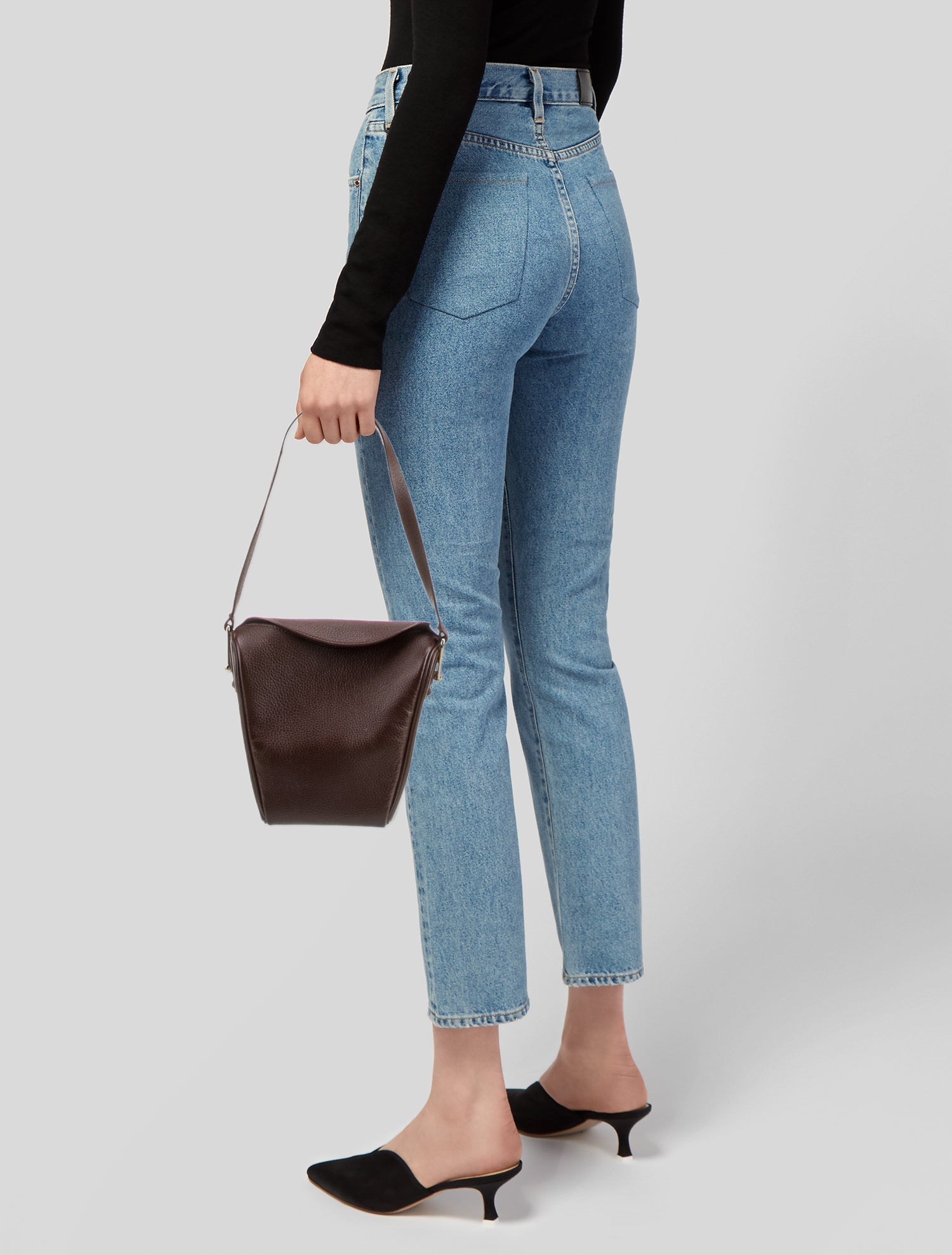 Lemaire Leather Shoulder Bag