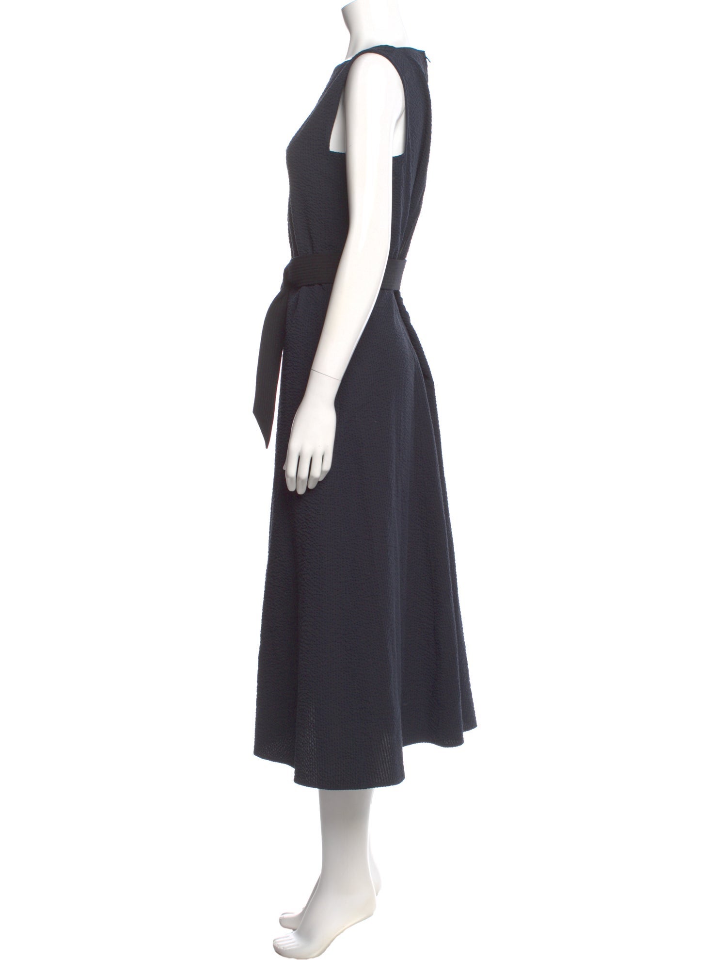 Lemaire Square Neckline Long Dress