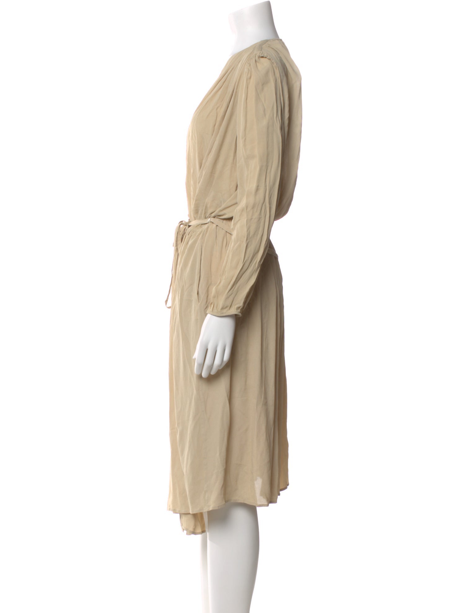 Lemaire V-Neck Midi Length Dress