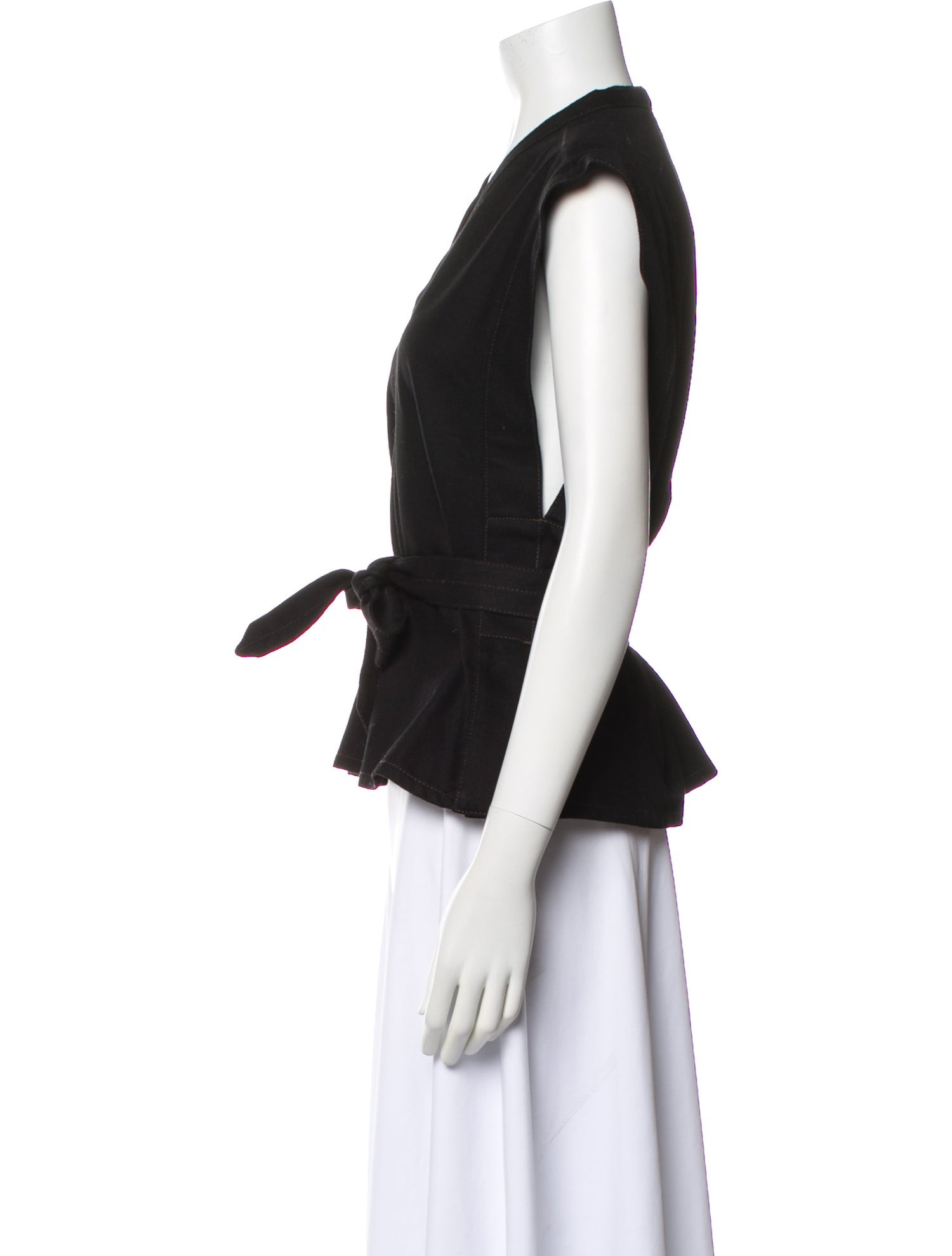 Lemaire V-Neck Sleeveless Blouse w/ Tags