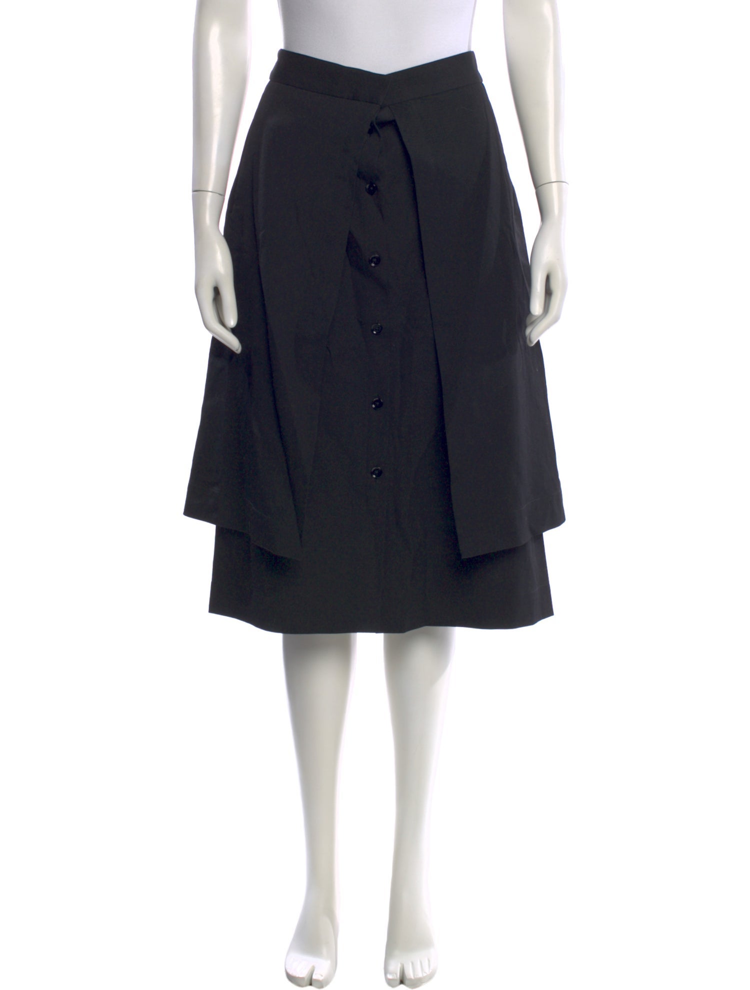Lemaire Virgin Wool Knee-Length Skirt