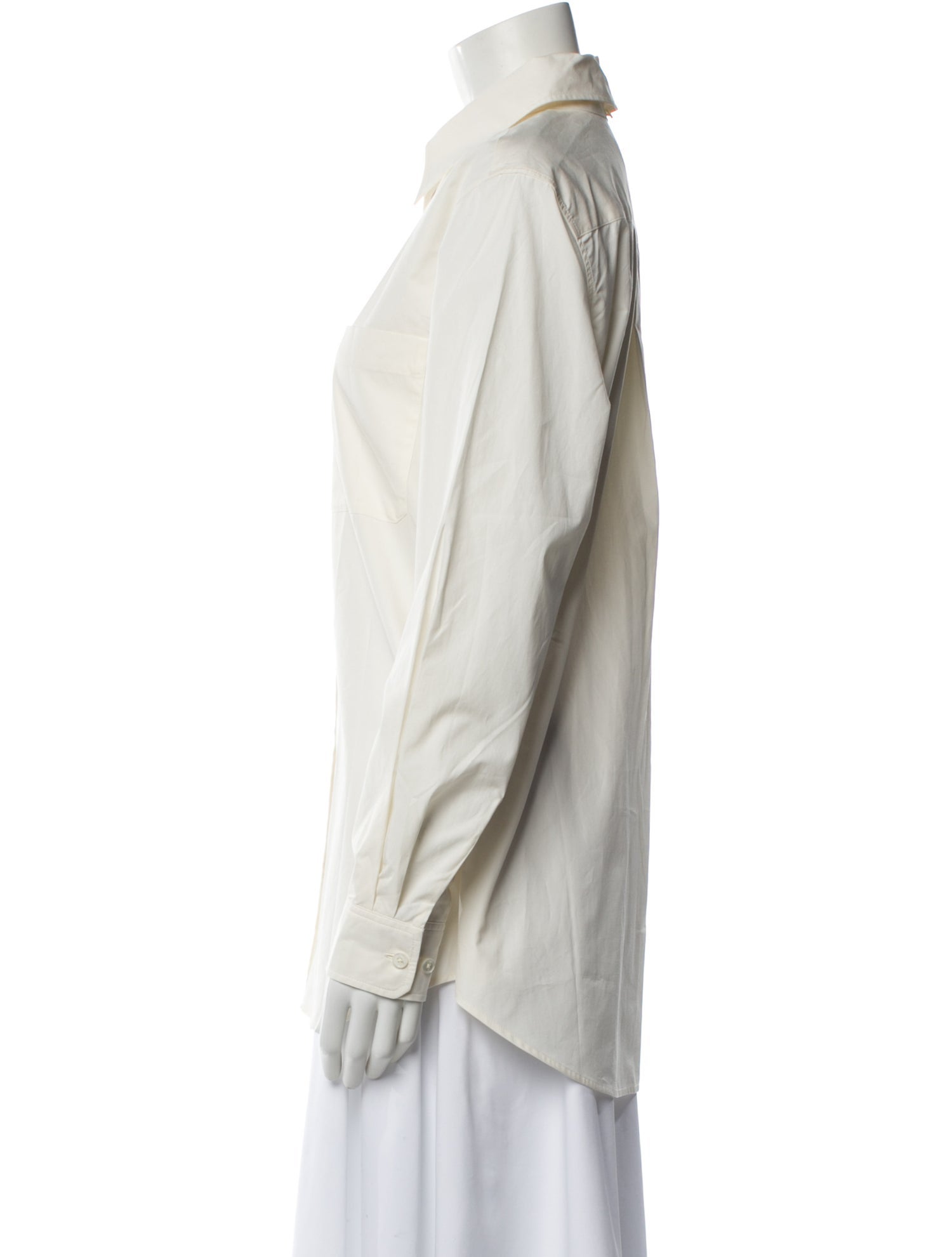 Lemaire Long Sleeve Button-Up Top