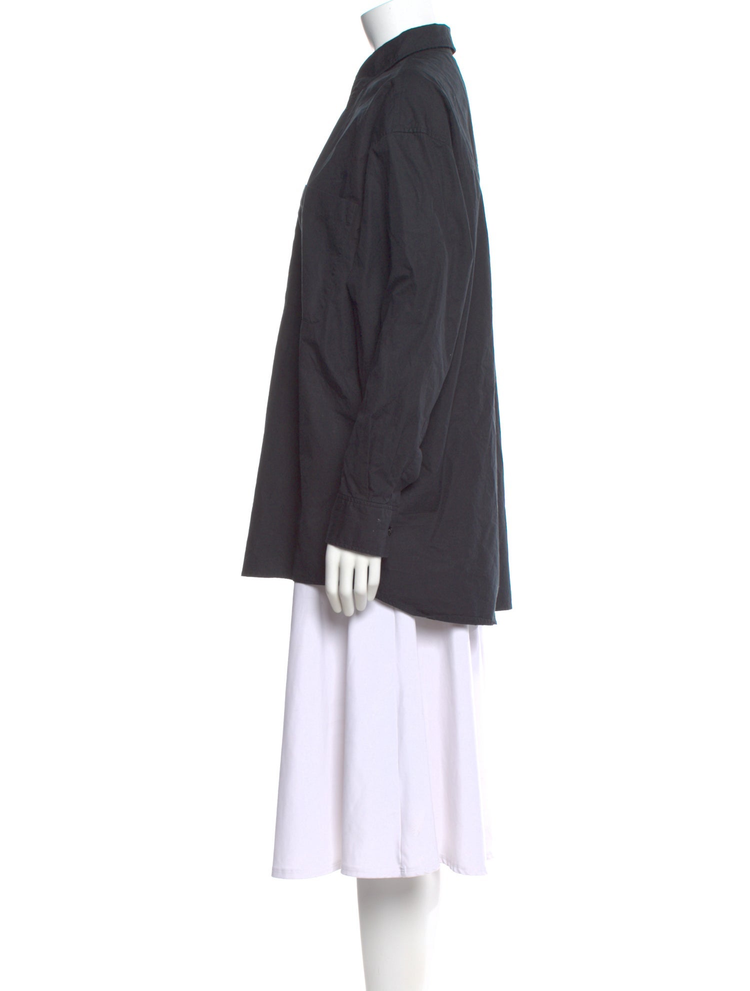 Lemaire Long Sleeve Button-Up Top