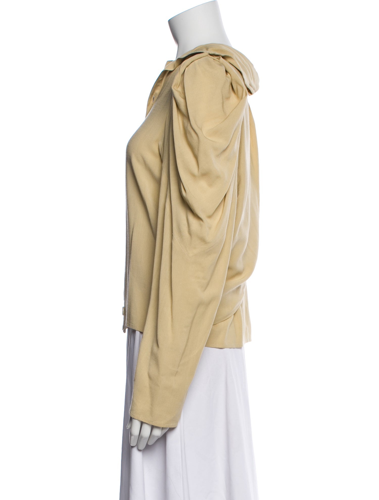 Lemaire Long Sleeve Button-Up Top