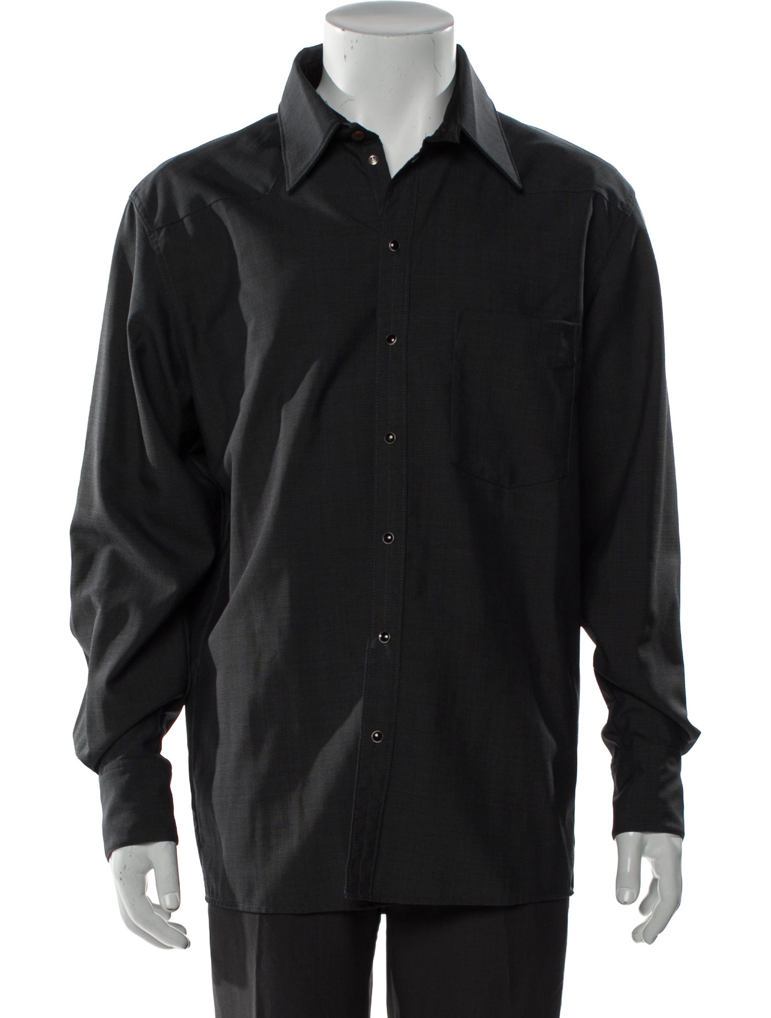 Lemaire Wool Long Sleeve Shirt