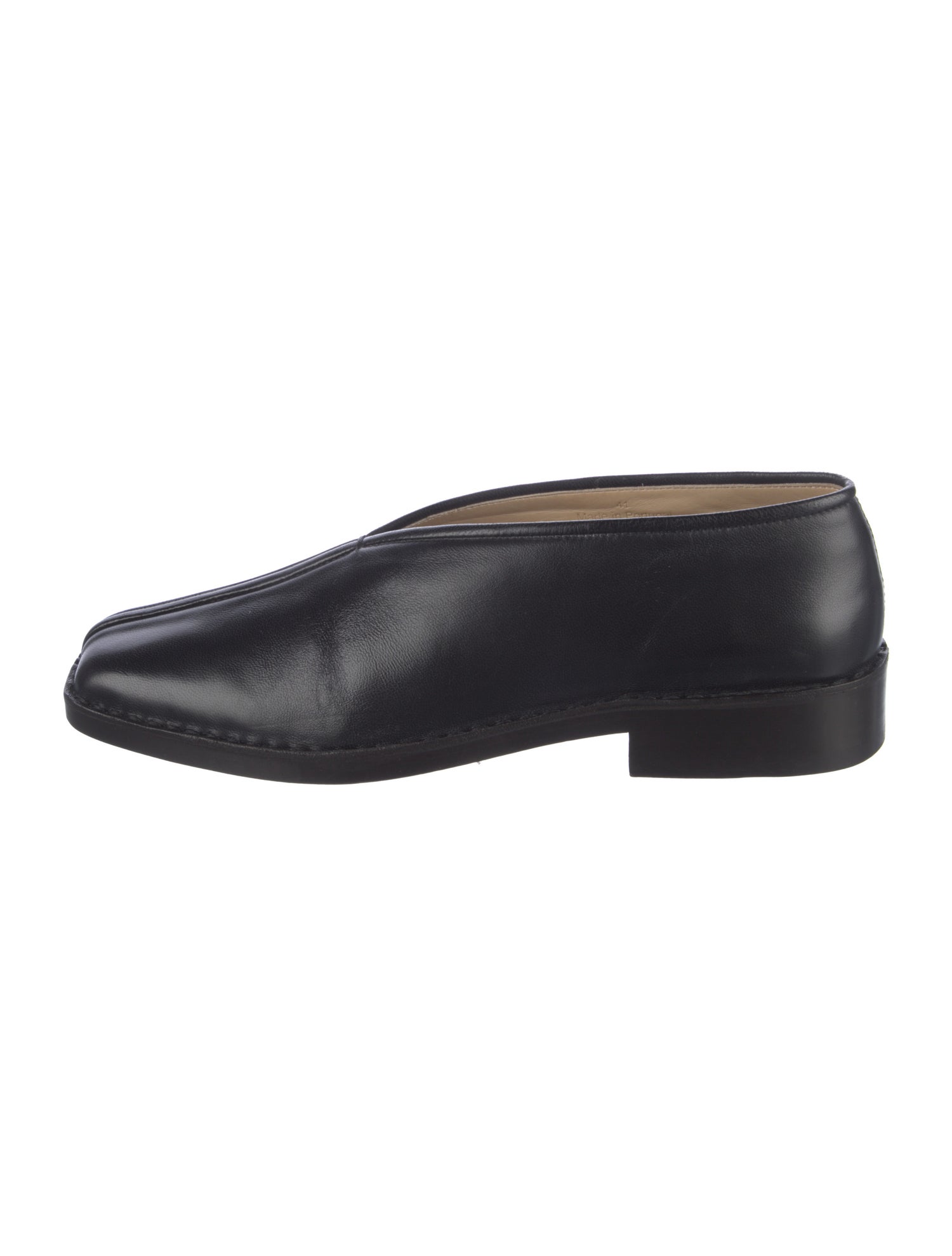 Lemaire Leather Dress Loafers