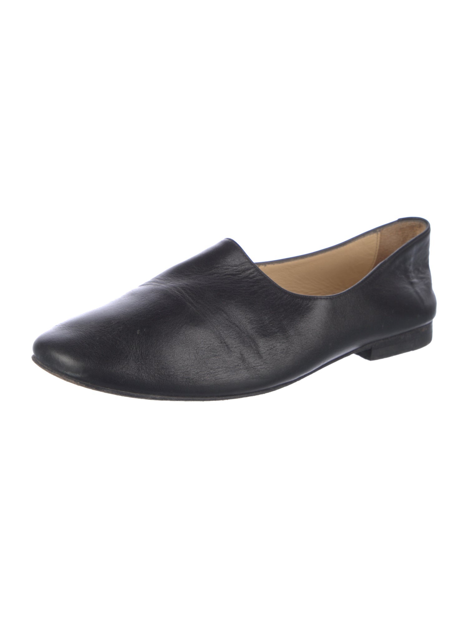 Lemaire Leather Ballet Flats