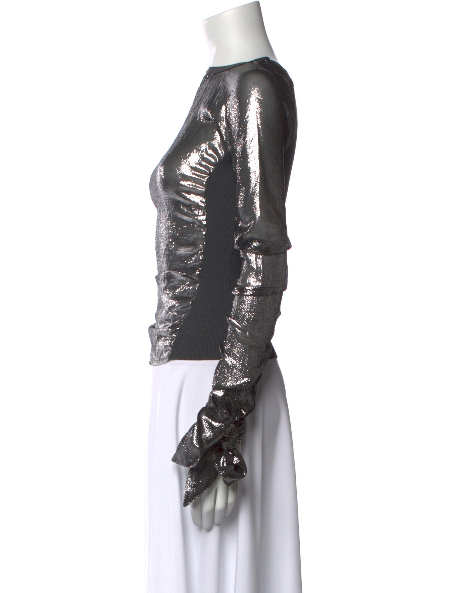 Lemaire Nylon Bateau Neckline Top