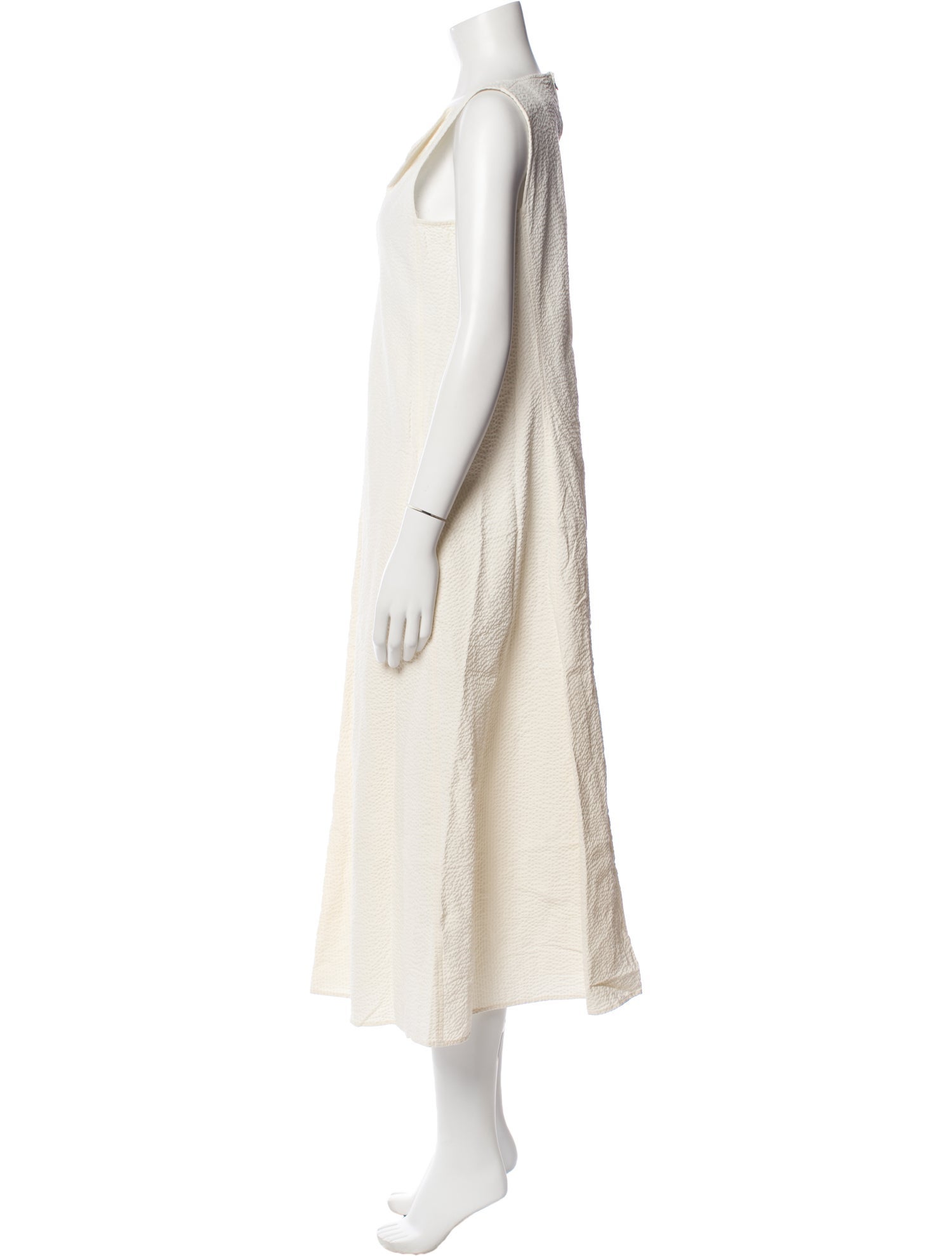 Lemaire V-Neck Long Dress