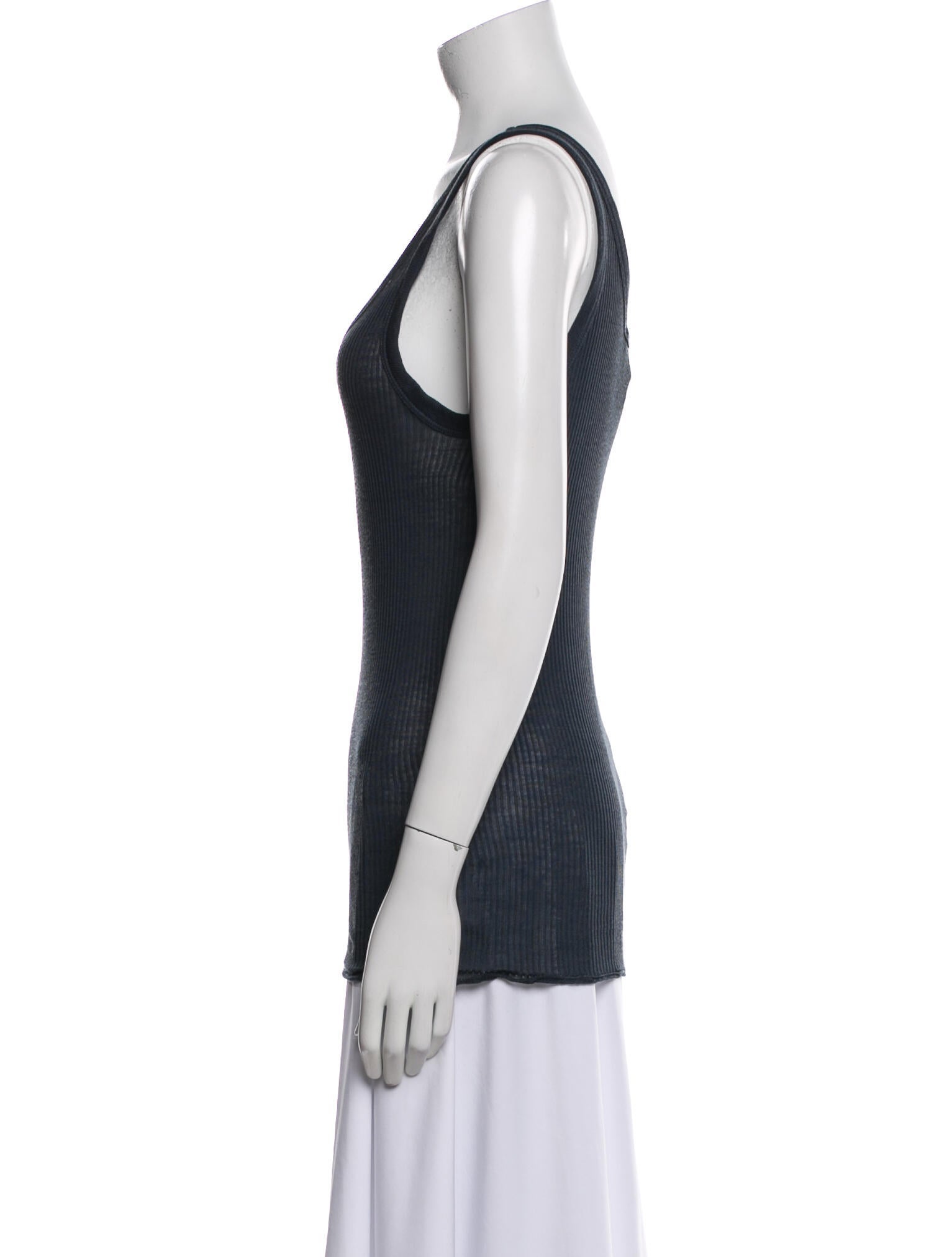 Lemaire Silk Scoop Neck Top
