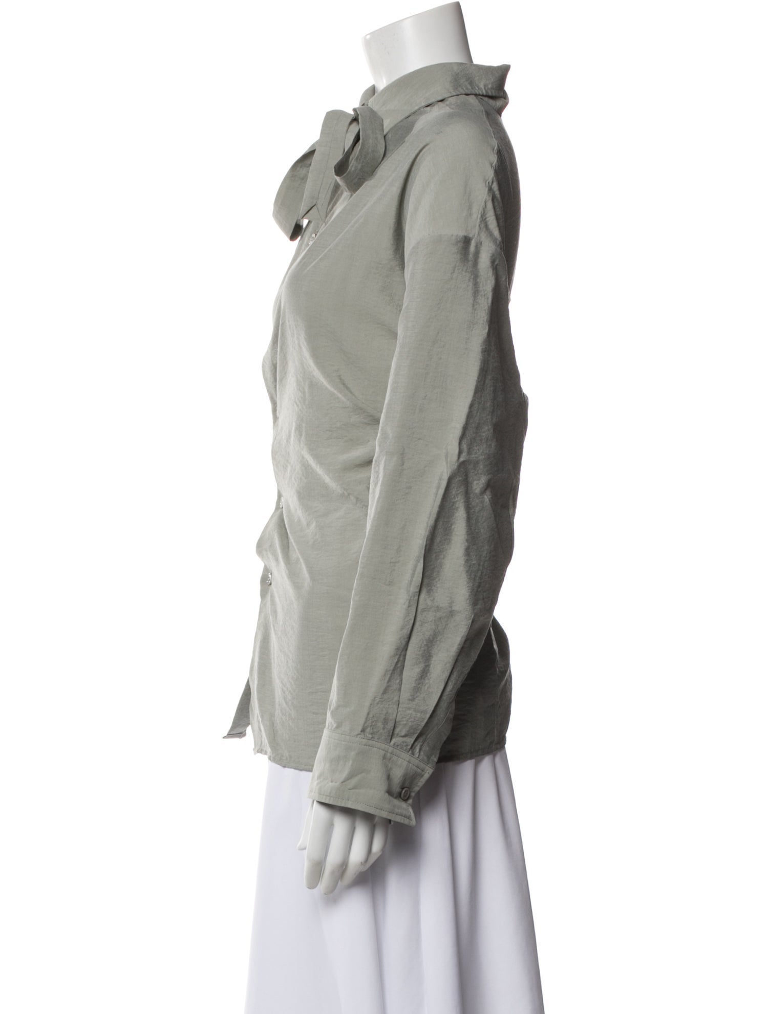 Lemaire Long Sleeve Button-Up Top