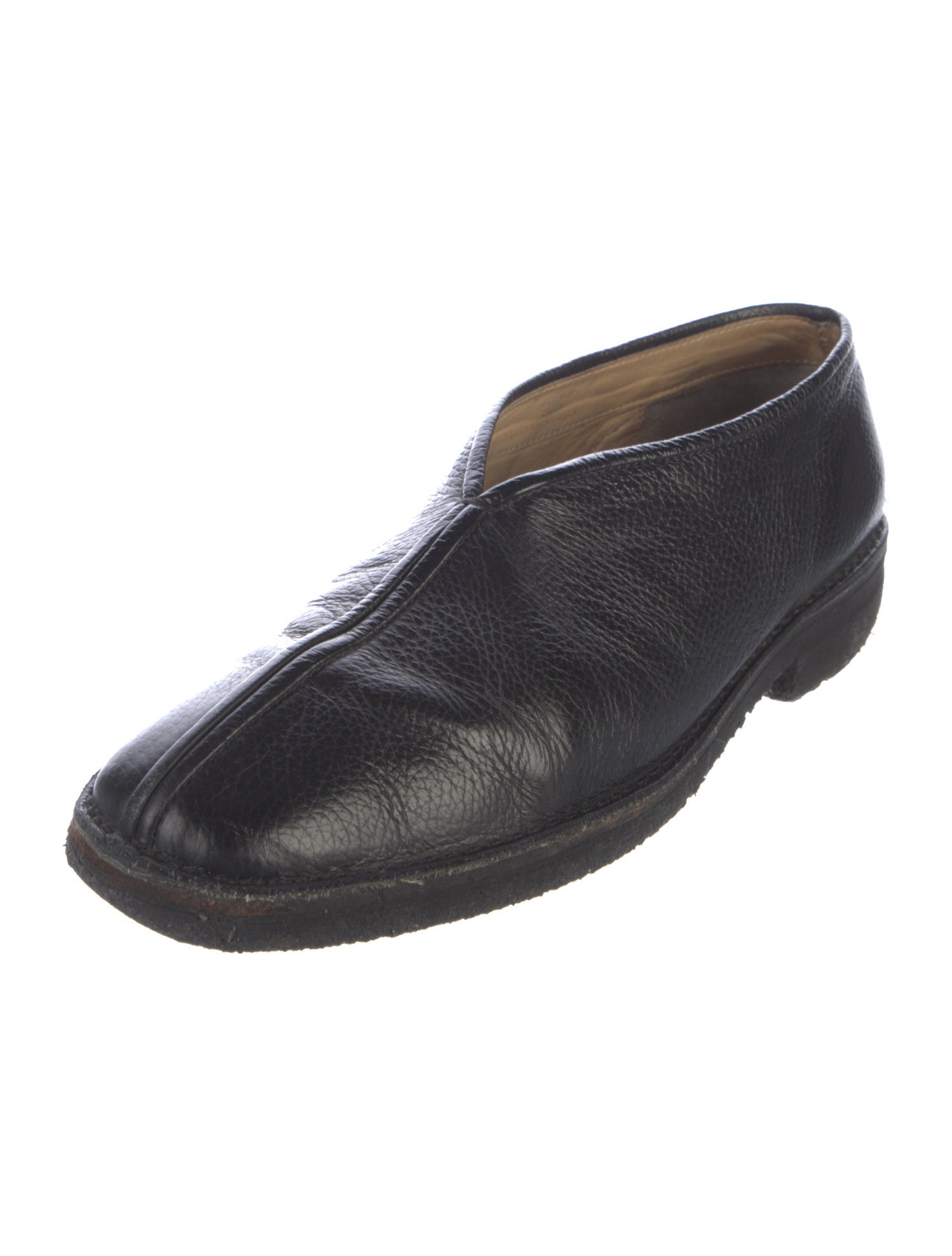 Lemaire Leather Dress Loafers