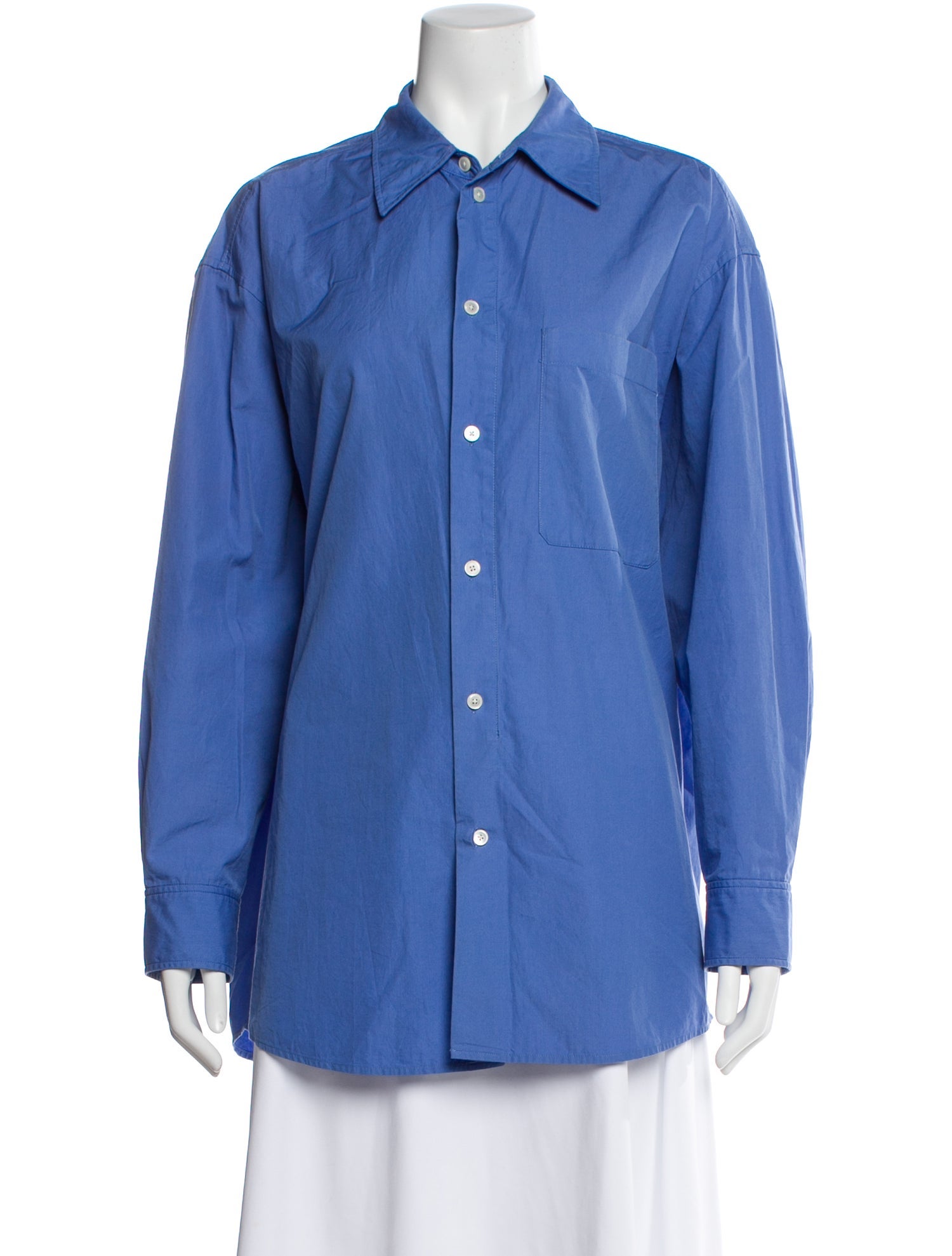 Lemaire Long Sleeve Button-Up Top