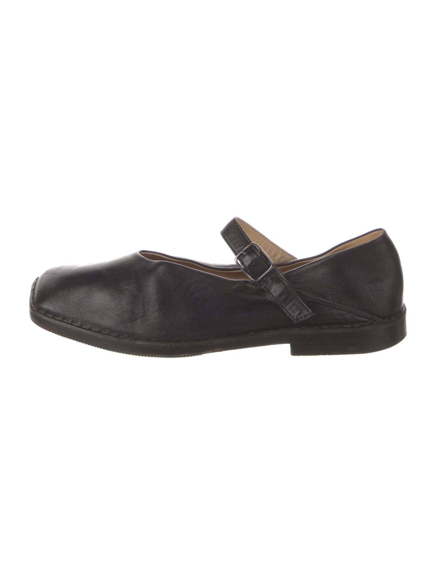 Lemaire Leather Monk Straps