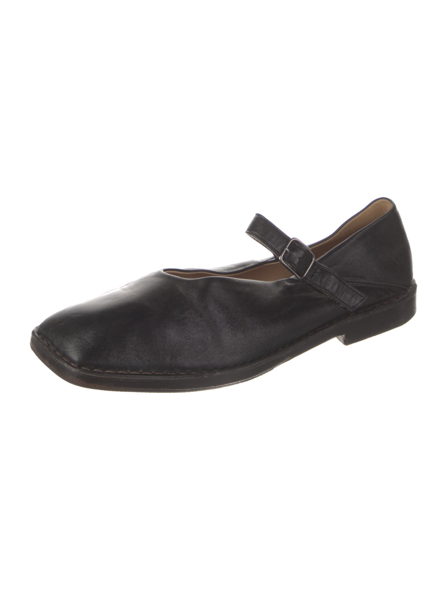 Lemaire Leather Monk Straps