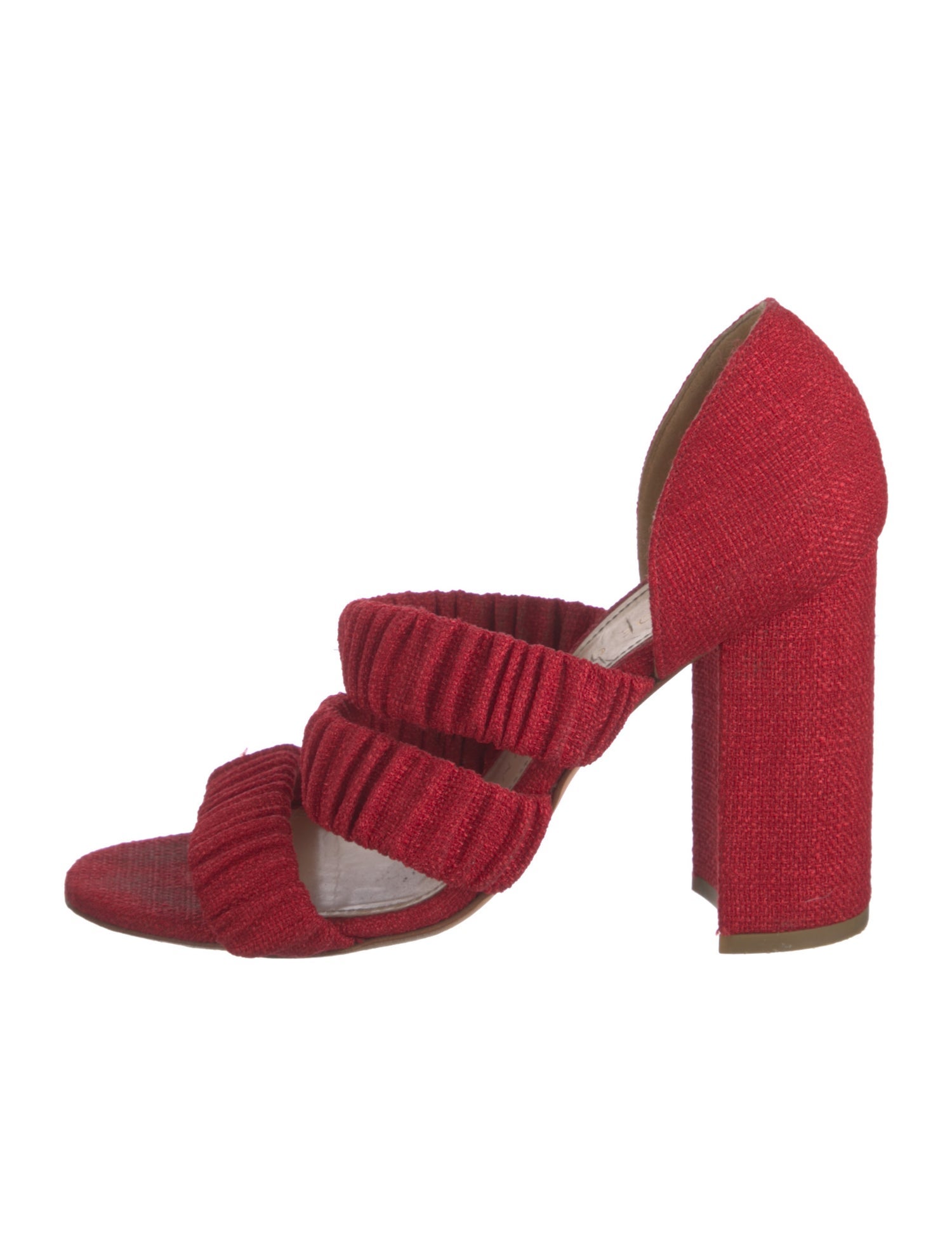 Chloé Gosselin Canvas Sandals